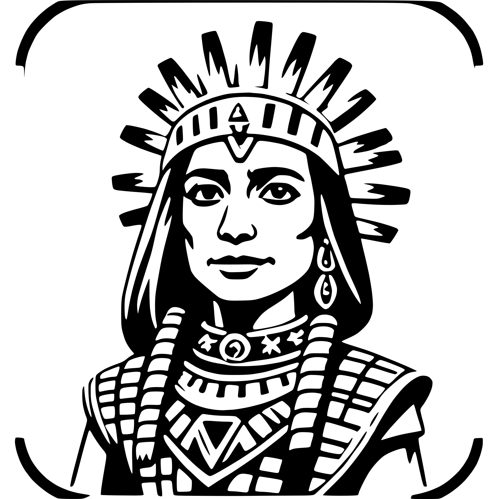 AI-generated SVG of a huitzilopochtli