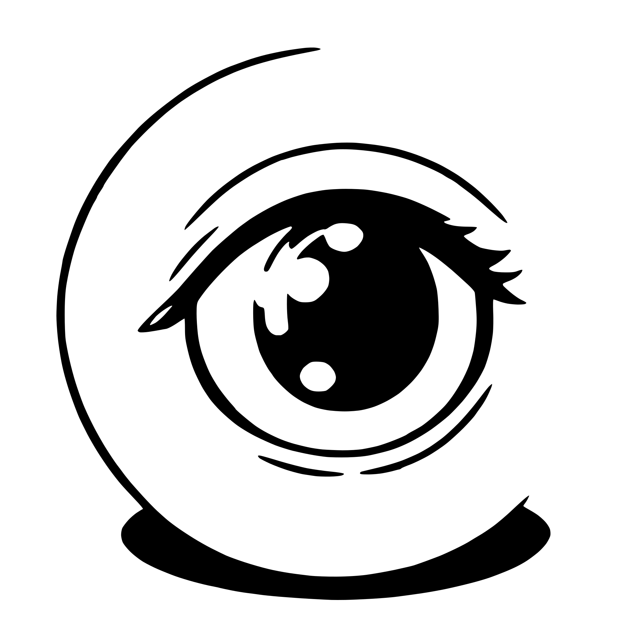 AI-generated SVG of 'eyeball'