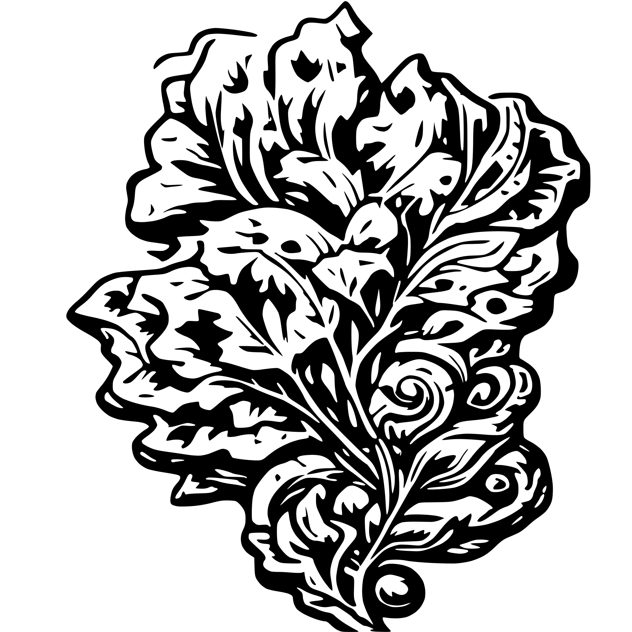 AI-generated SVG of 'page de garde'
