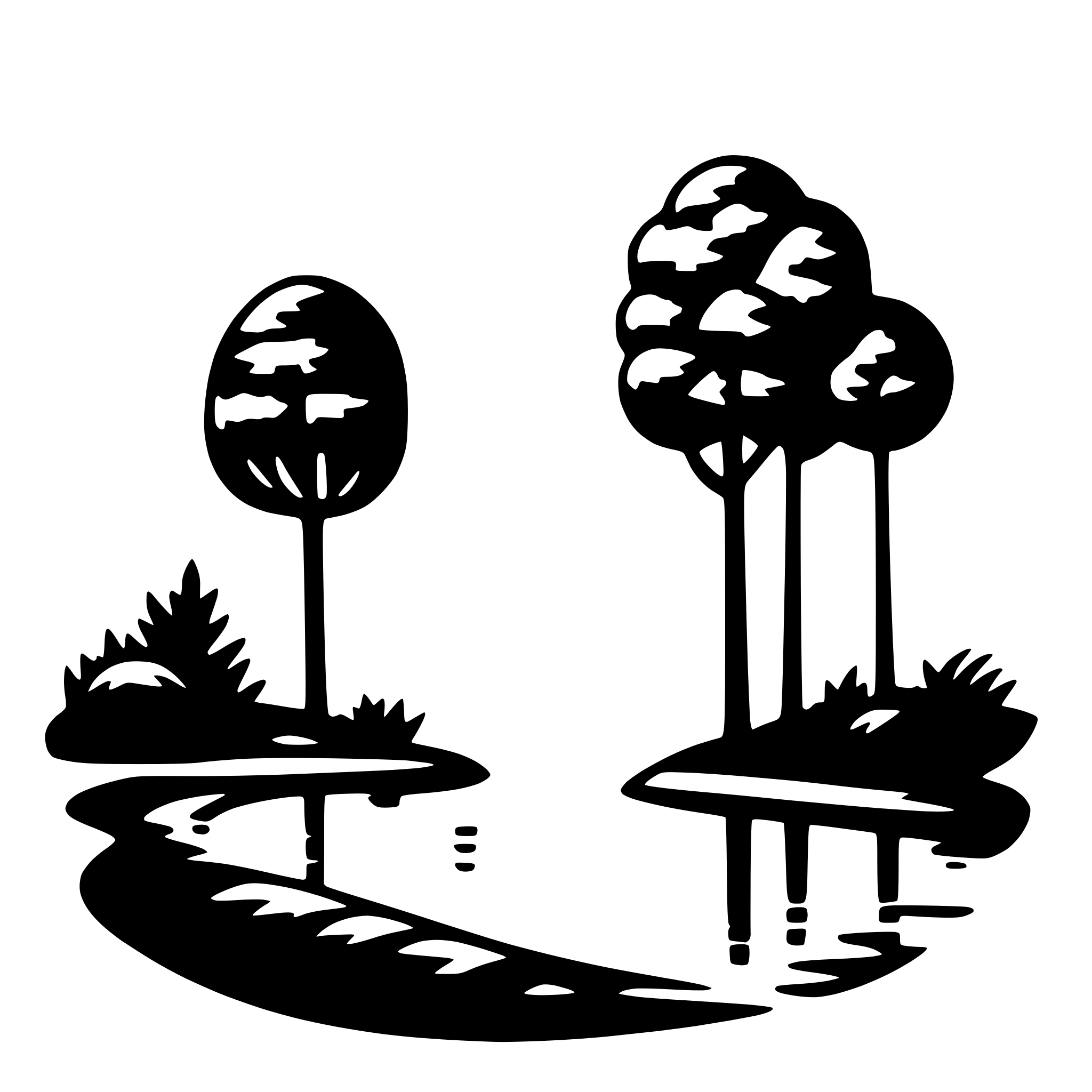 AI-generated SVG of 'nature's tranquility'