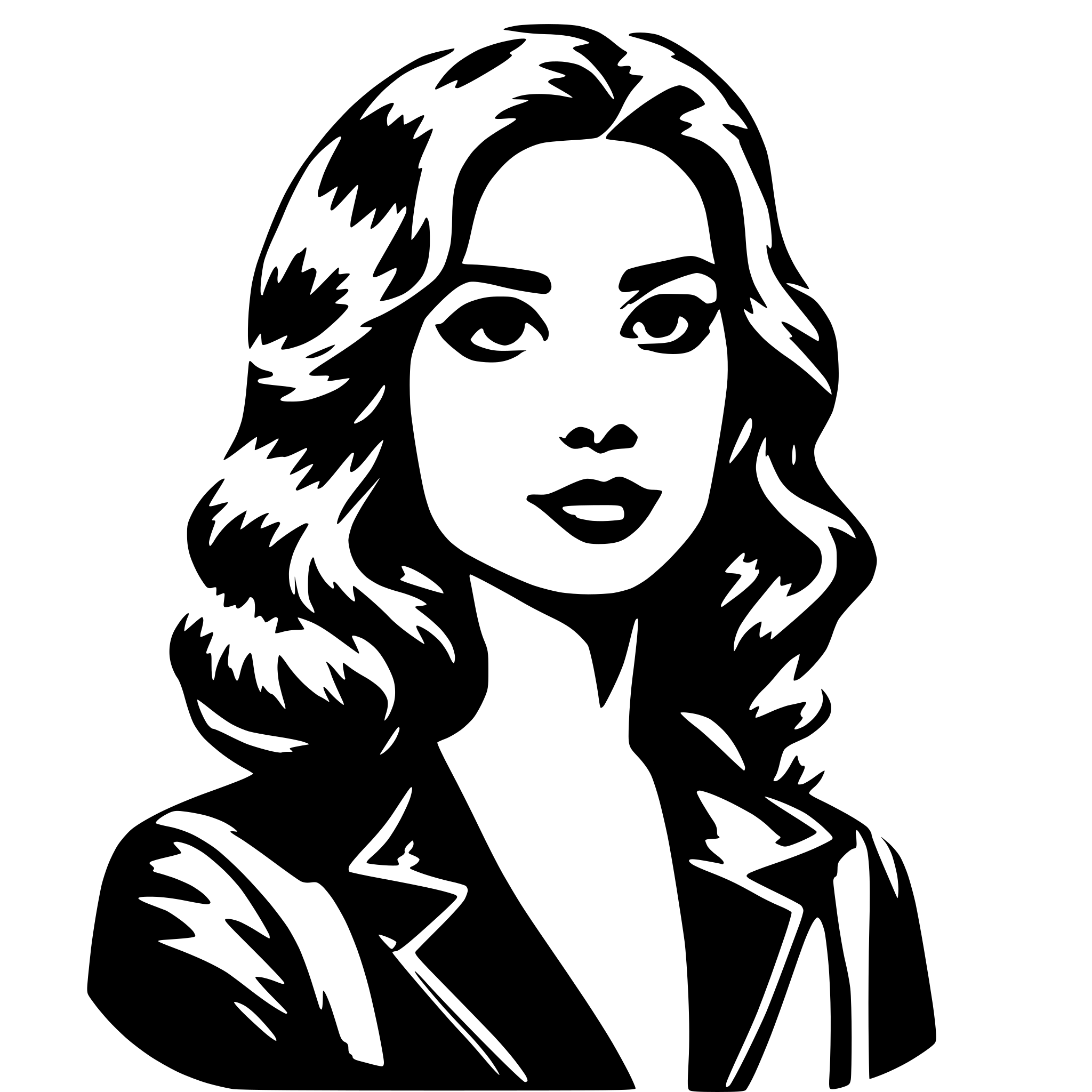 AI-generated SVG of 'Melissa'