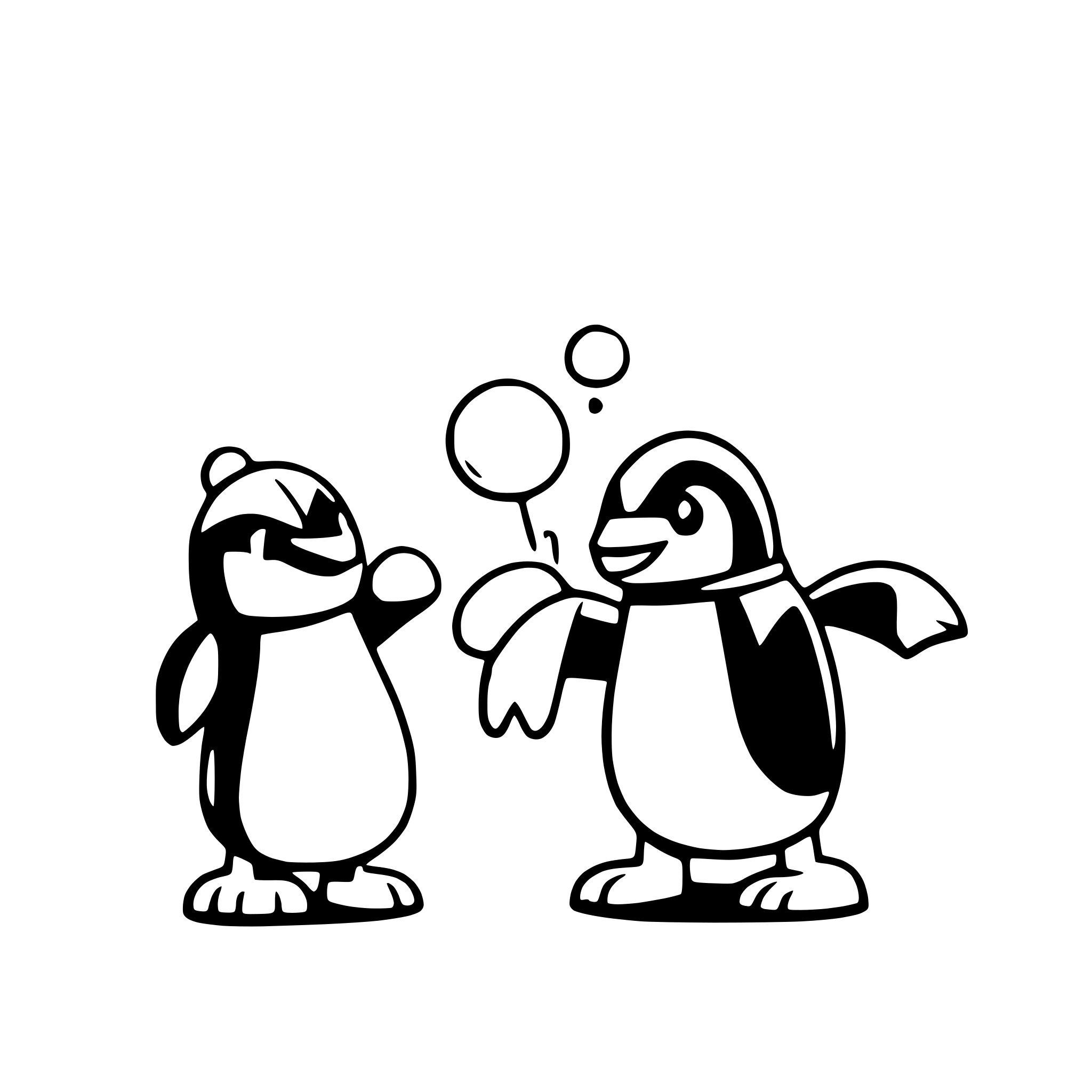 AI-generated SVG of a a group of playful penguins having a snowball fight AI-generated SVG of a a group of playful penguins having a snowball fight