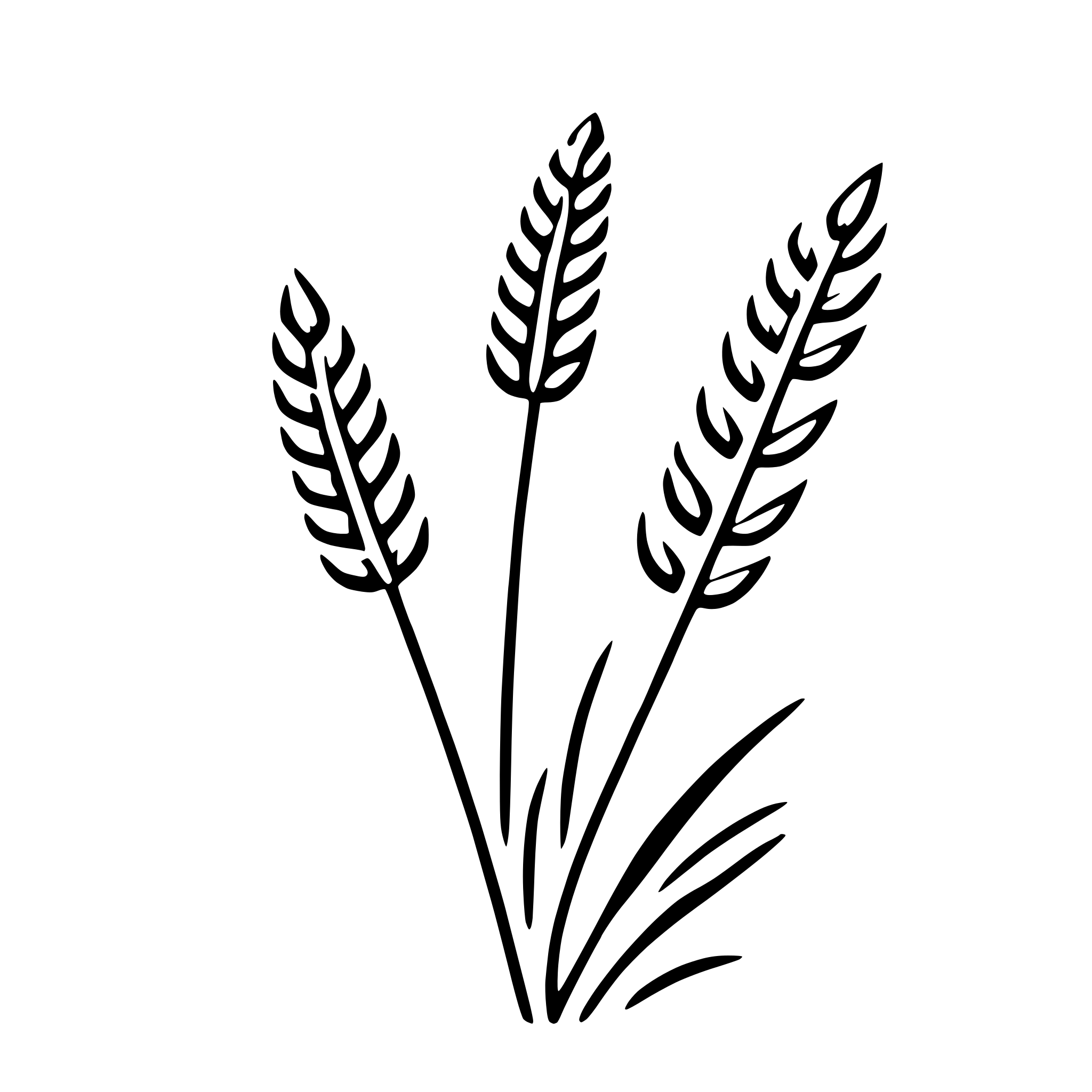 AI-generated SVG of 'wheat'