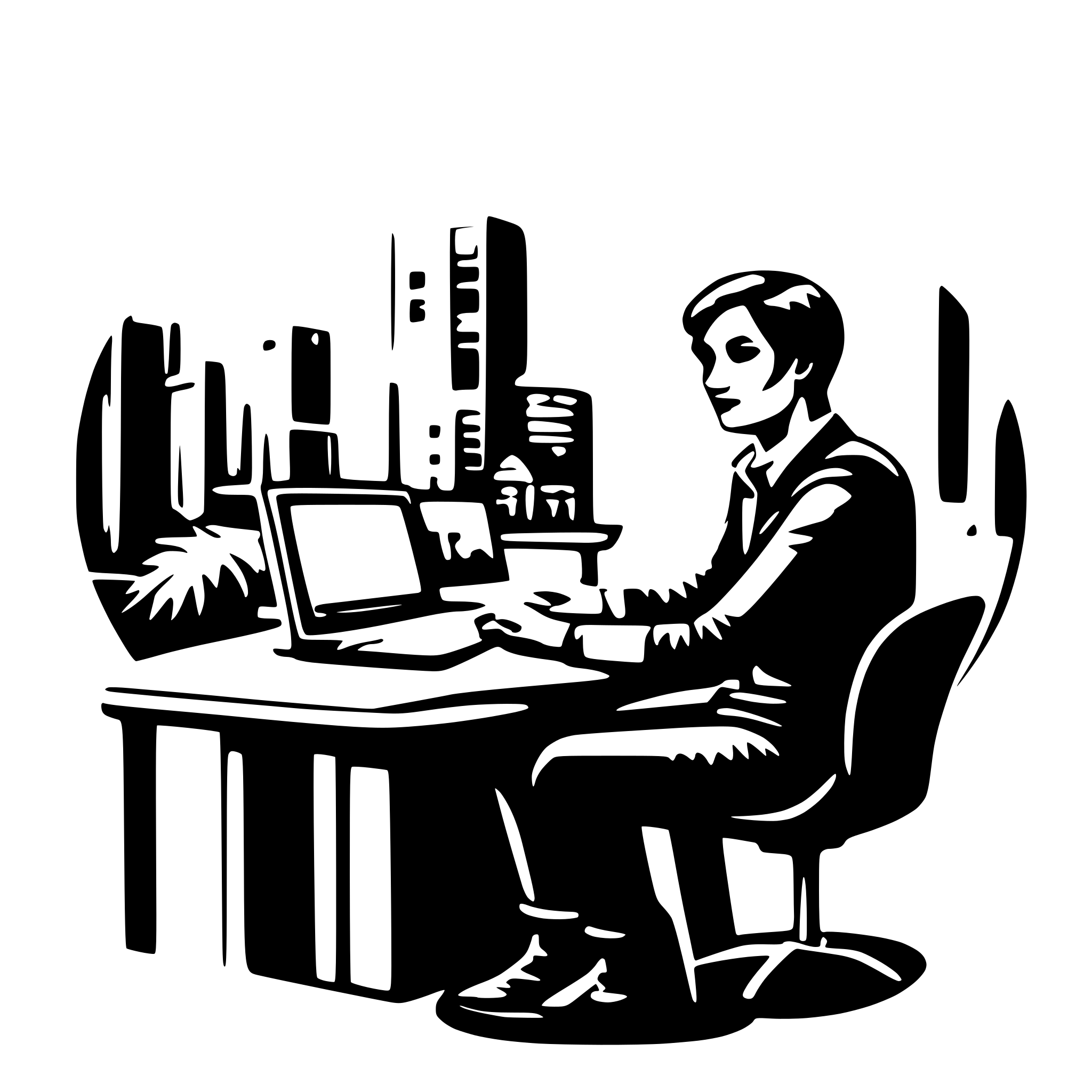 AI-generated SVG of 'developer'