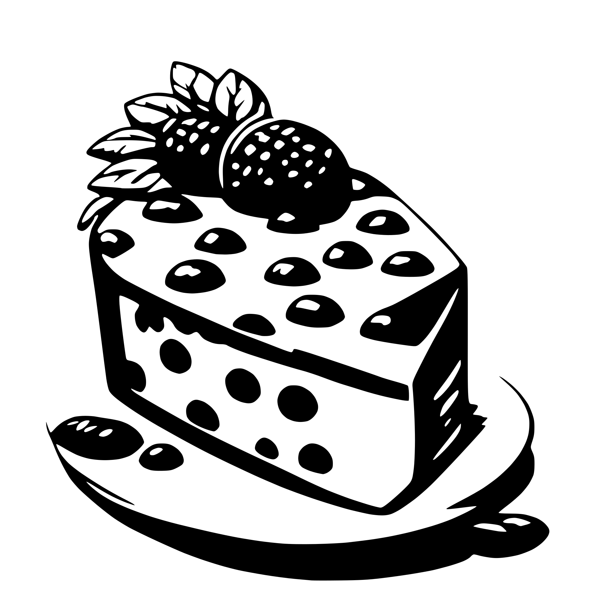 AI-generated SVG of 'VISCIOUS N' DELICIOUS'