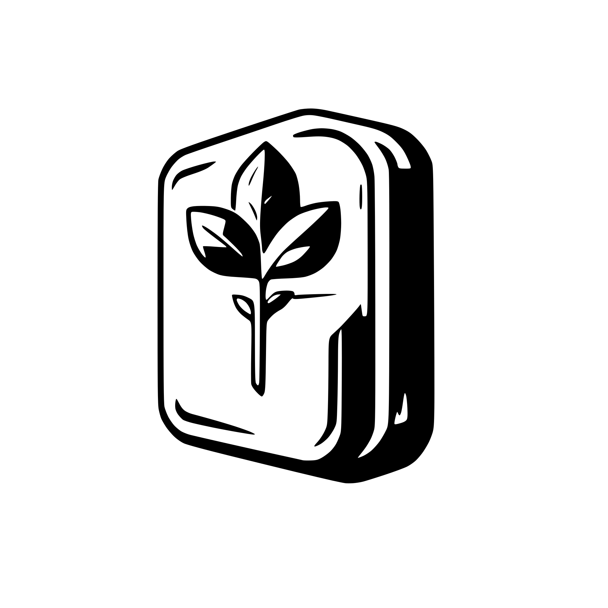 AI-generated SVG of a modern logo for backup server data