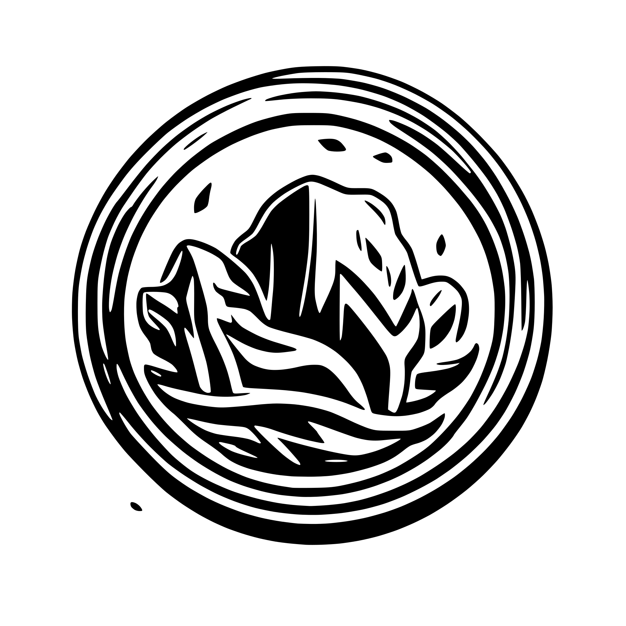 AI-generated SVG of a Travis Scott