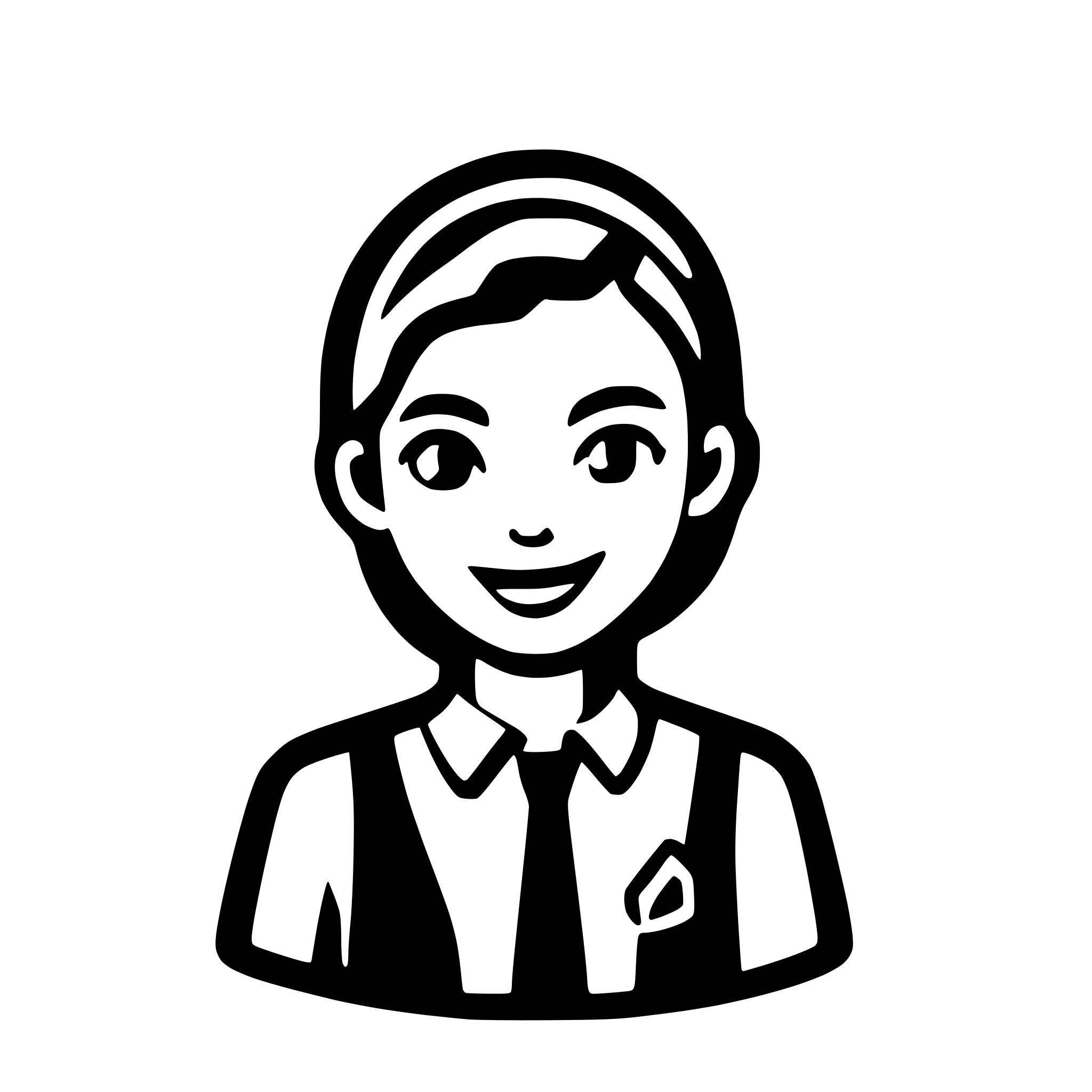 AI-generated SVG of a a young startup founder