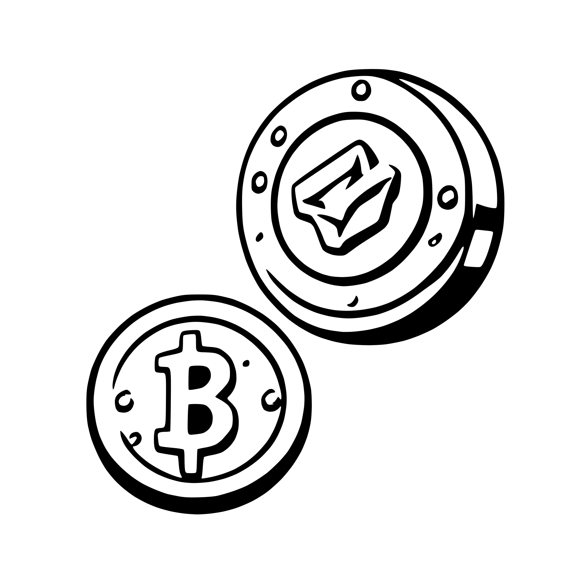 AI-generated SVG of 'gold blockchain coin issue'
