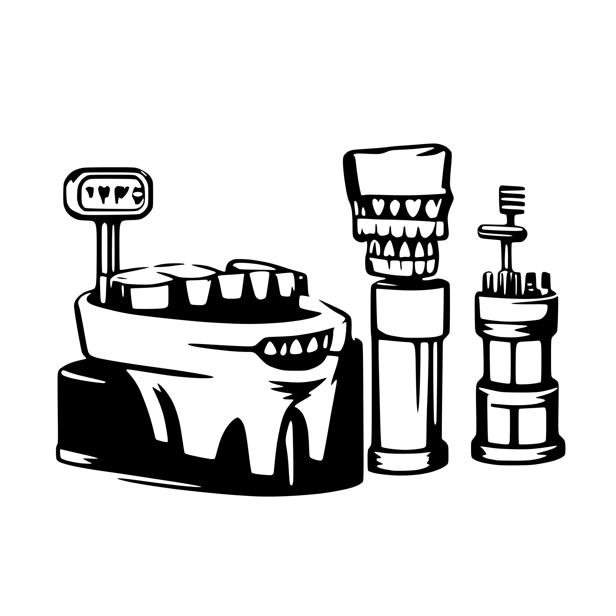 AI-generated SVG of a a background image for a dental management system AI-generated SVG of a a background image for a dental management system