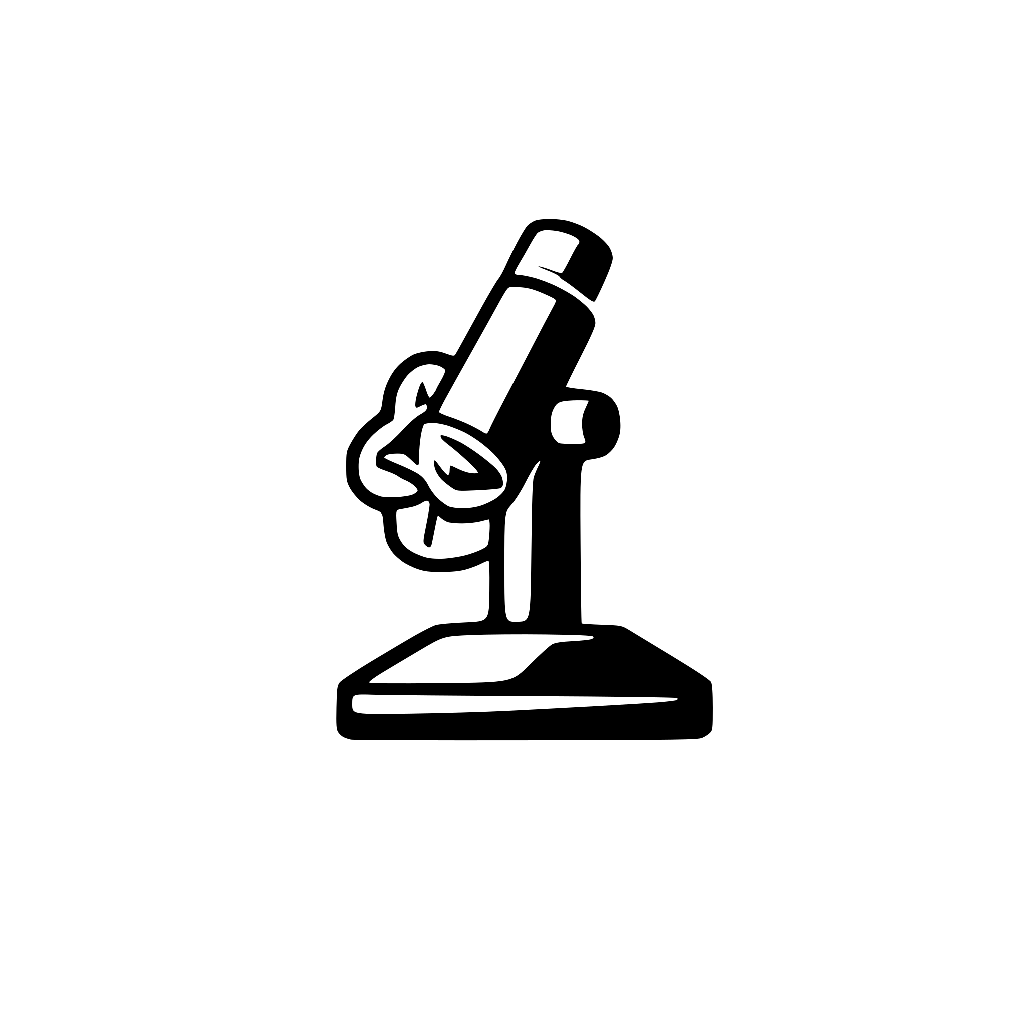 AI-generated SVG of a Microscope