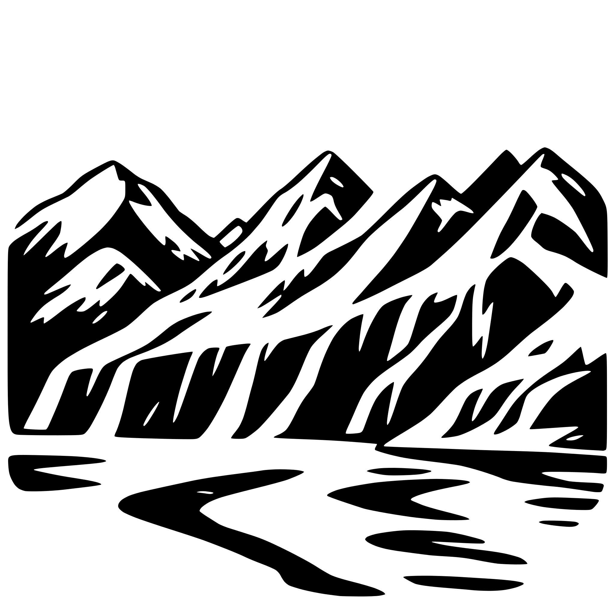 AI-generated SVG of 'glacier favicon'