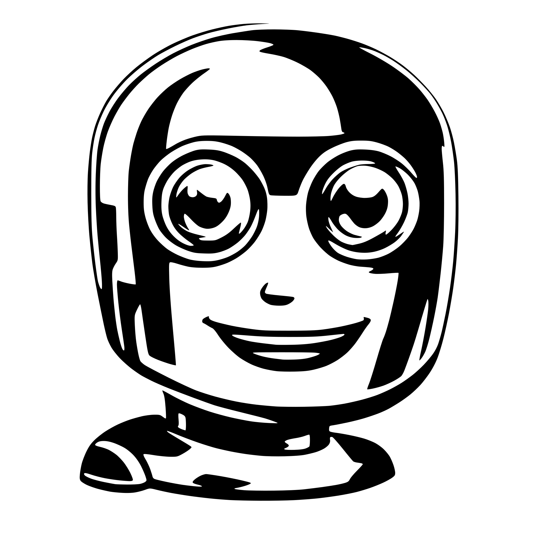 AI-generated SVG of a Chat bot