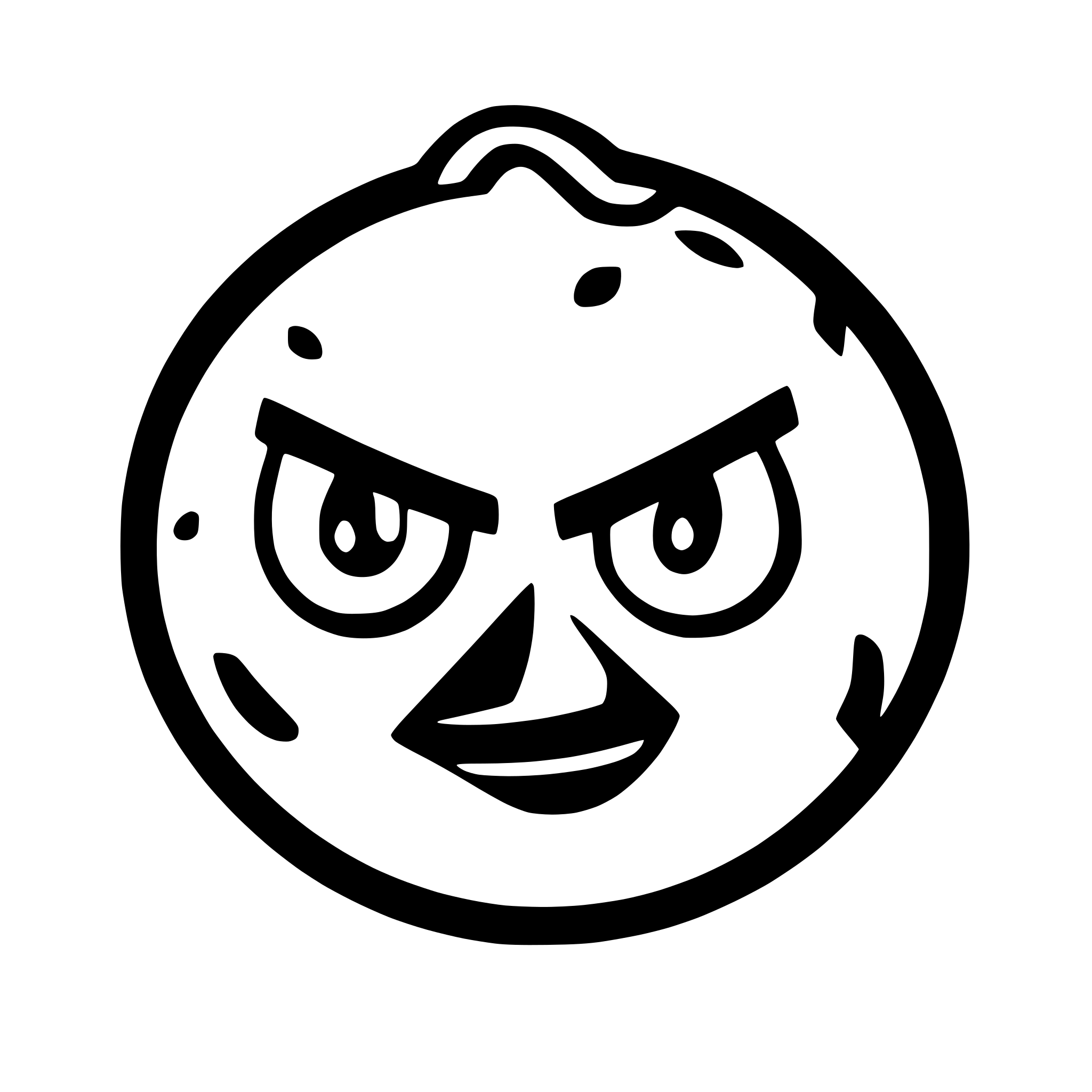 AI-generated SVG of 'icon angry birds'