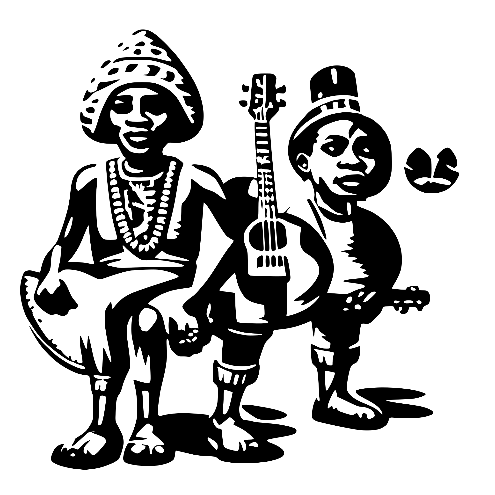 AI-generated SVG of 'IGBO HIGHLIFE MUSIC'