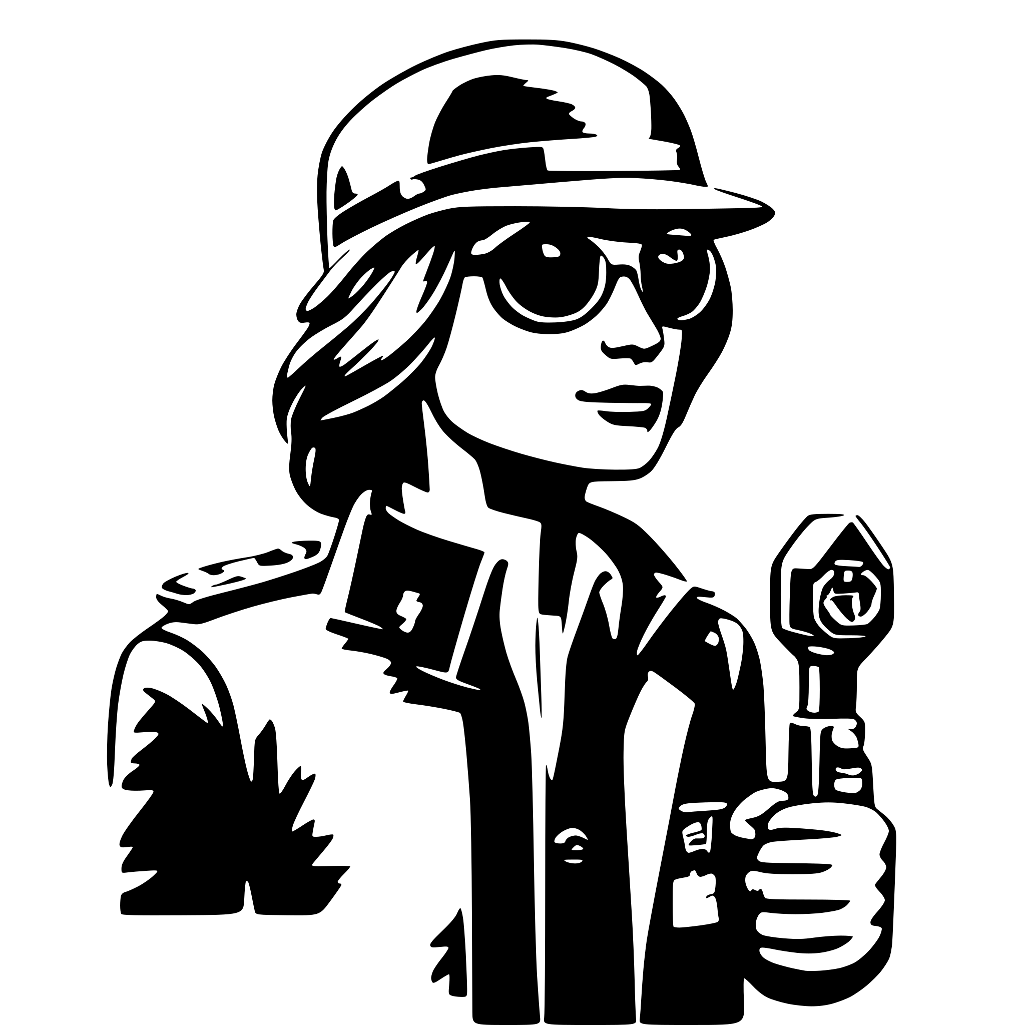 AI-generated SVG of 'un agent'