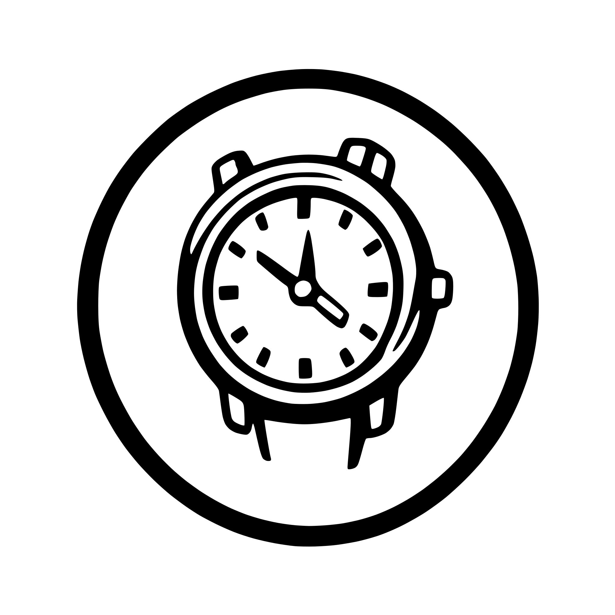 AI-generated SVG of a reloj endiamantado