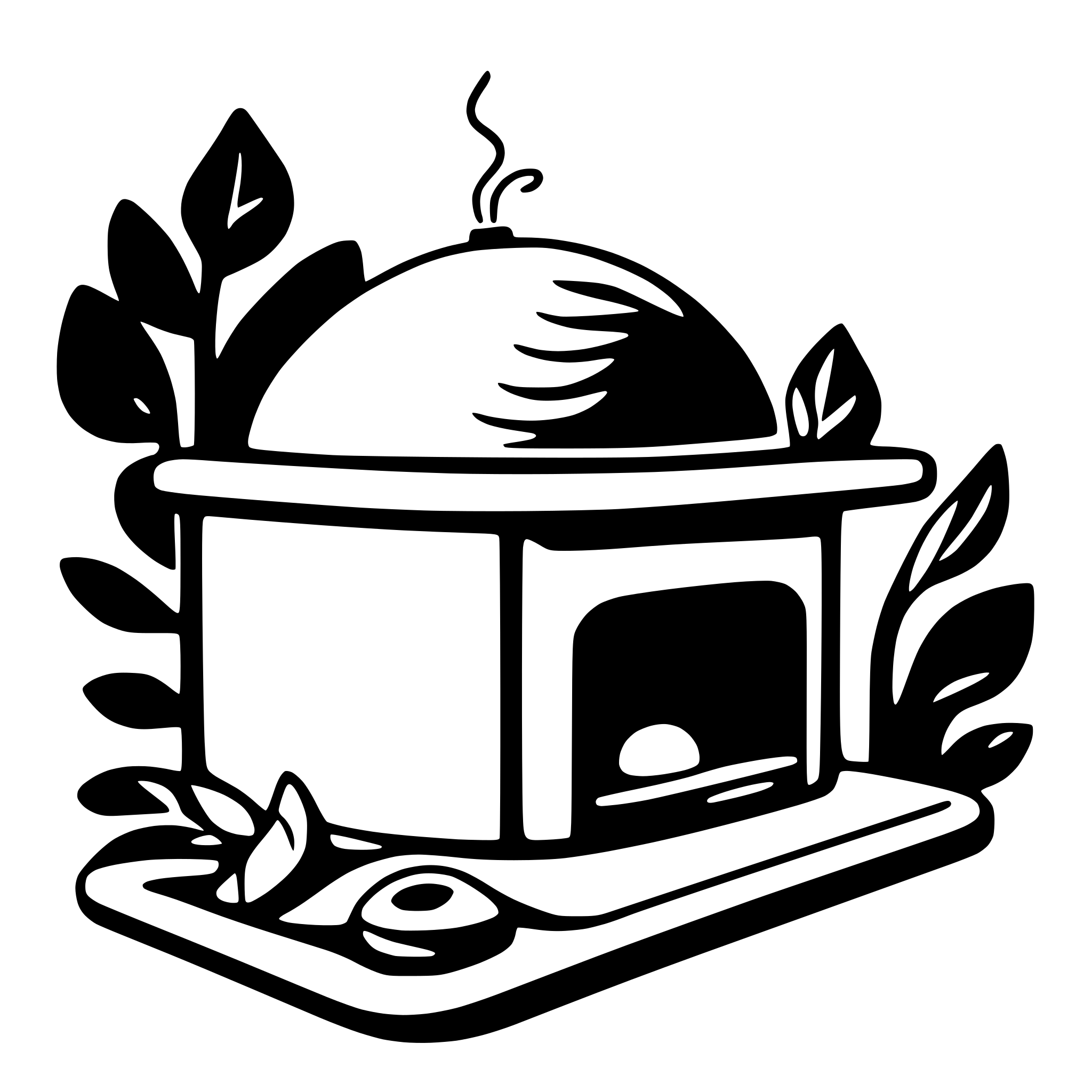 AI-generated SVG of a clay oven