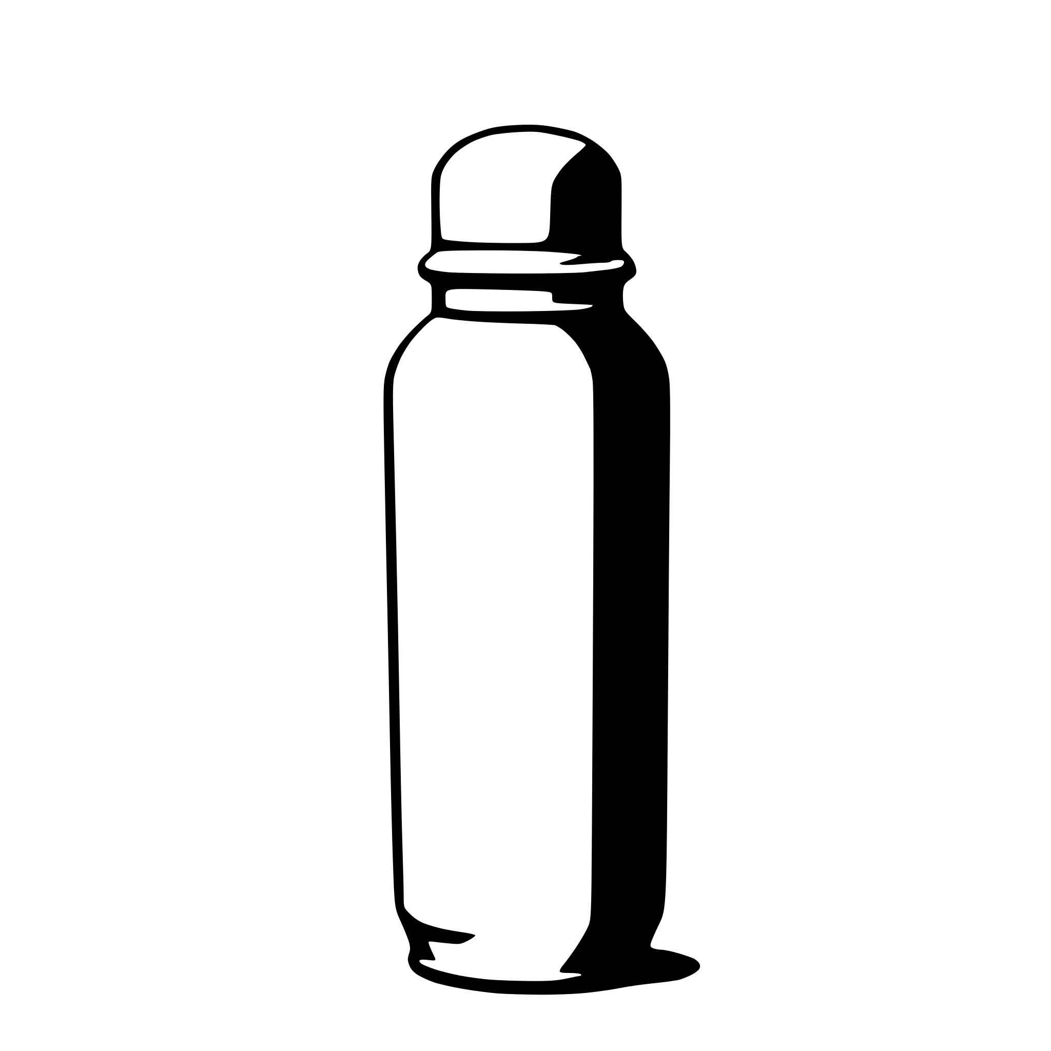 AI-generated SVG of 'Water Bottle'