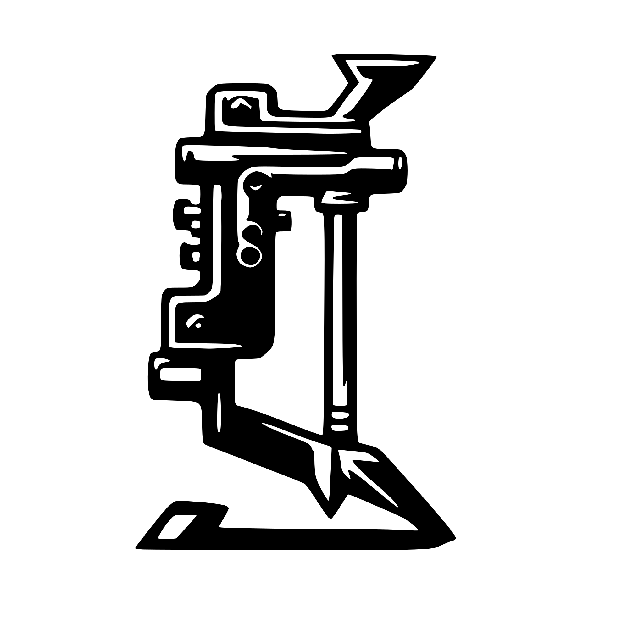 AI-generated SVG of a UZI