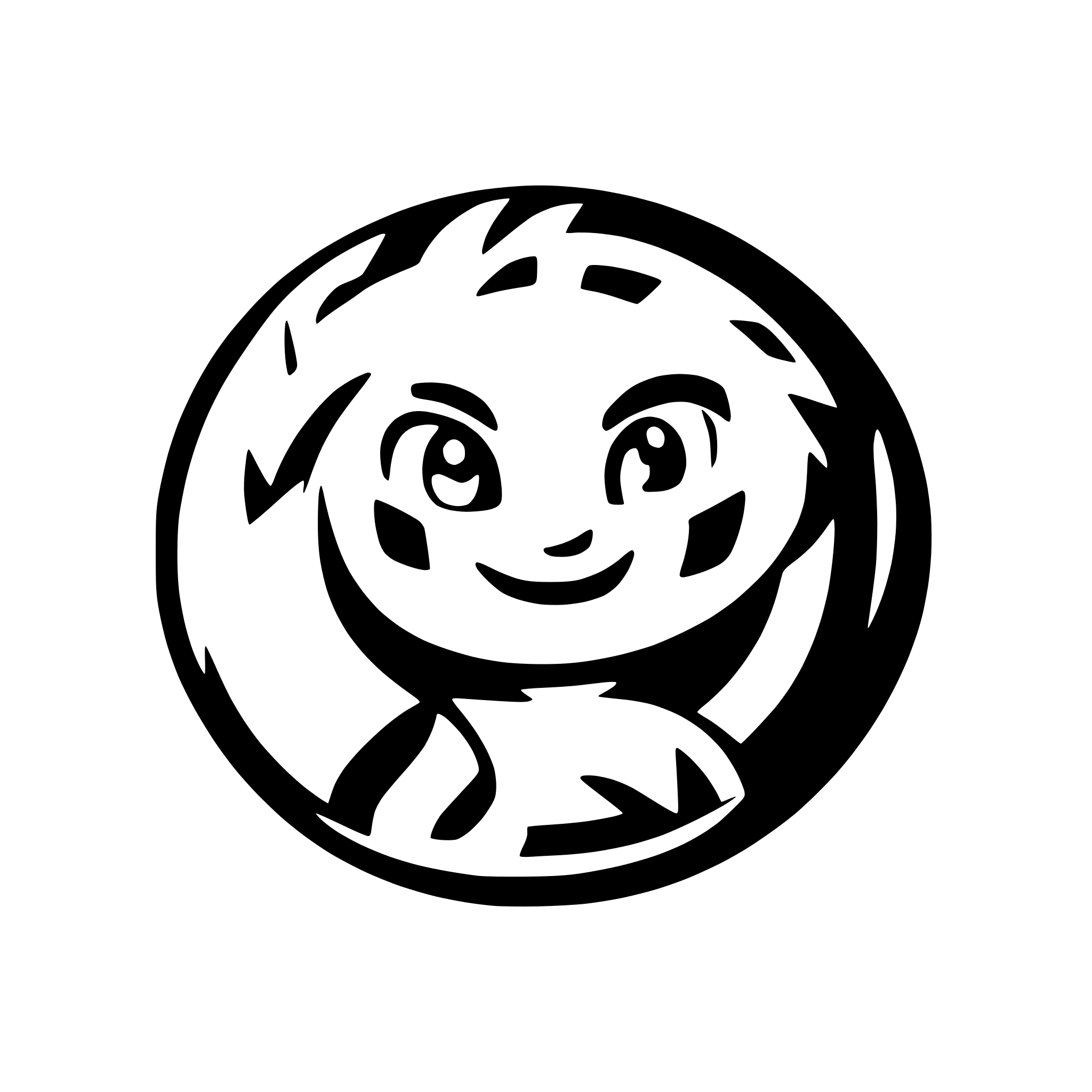 AI-generated SVG of 'round firefox'