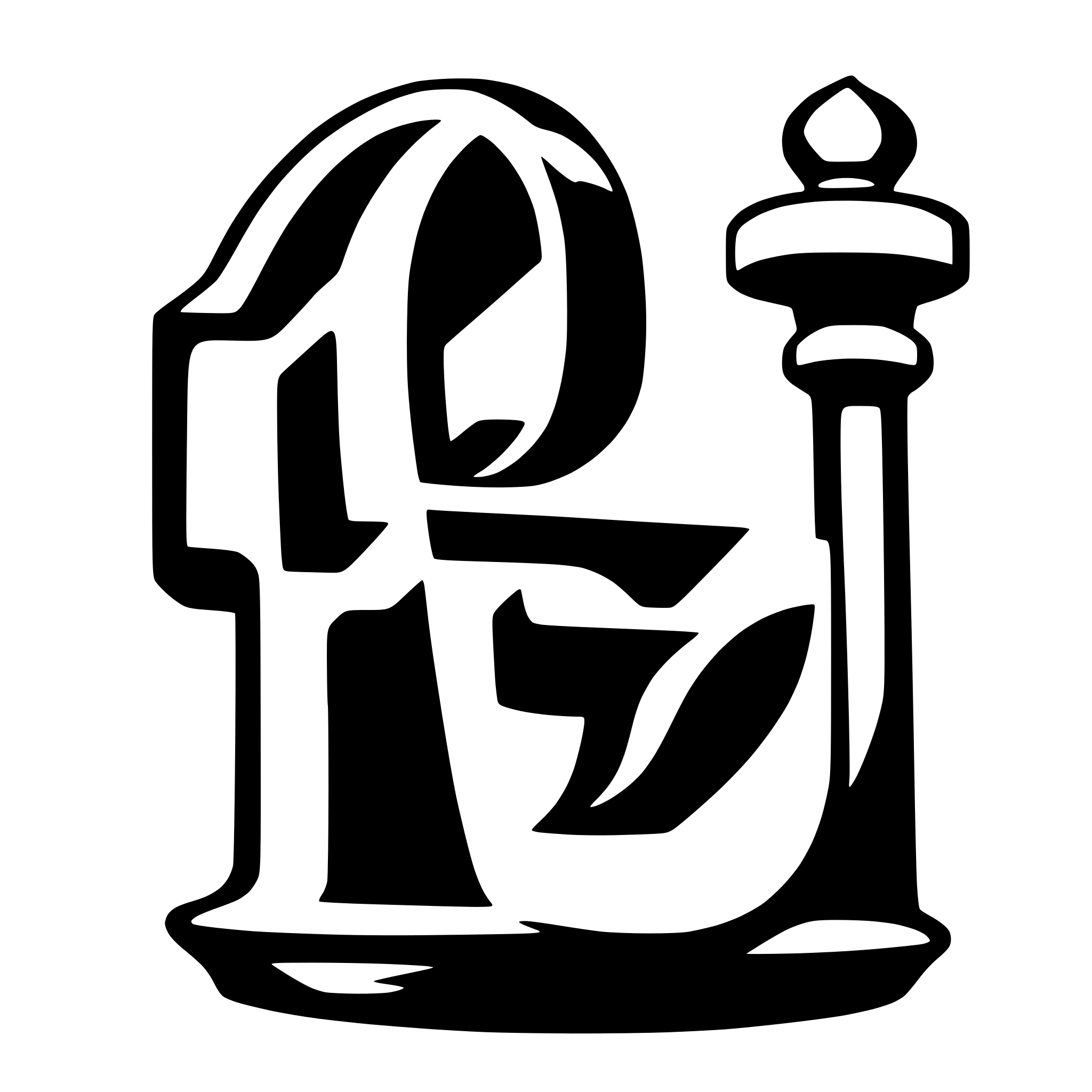 AI-generated SVG of a arabic letter و