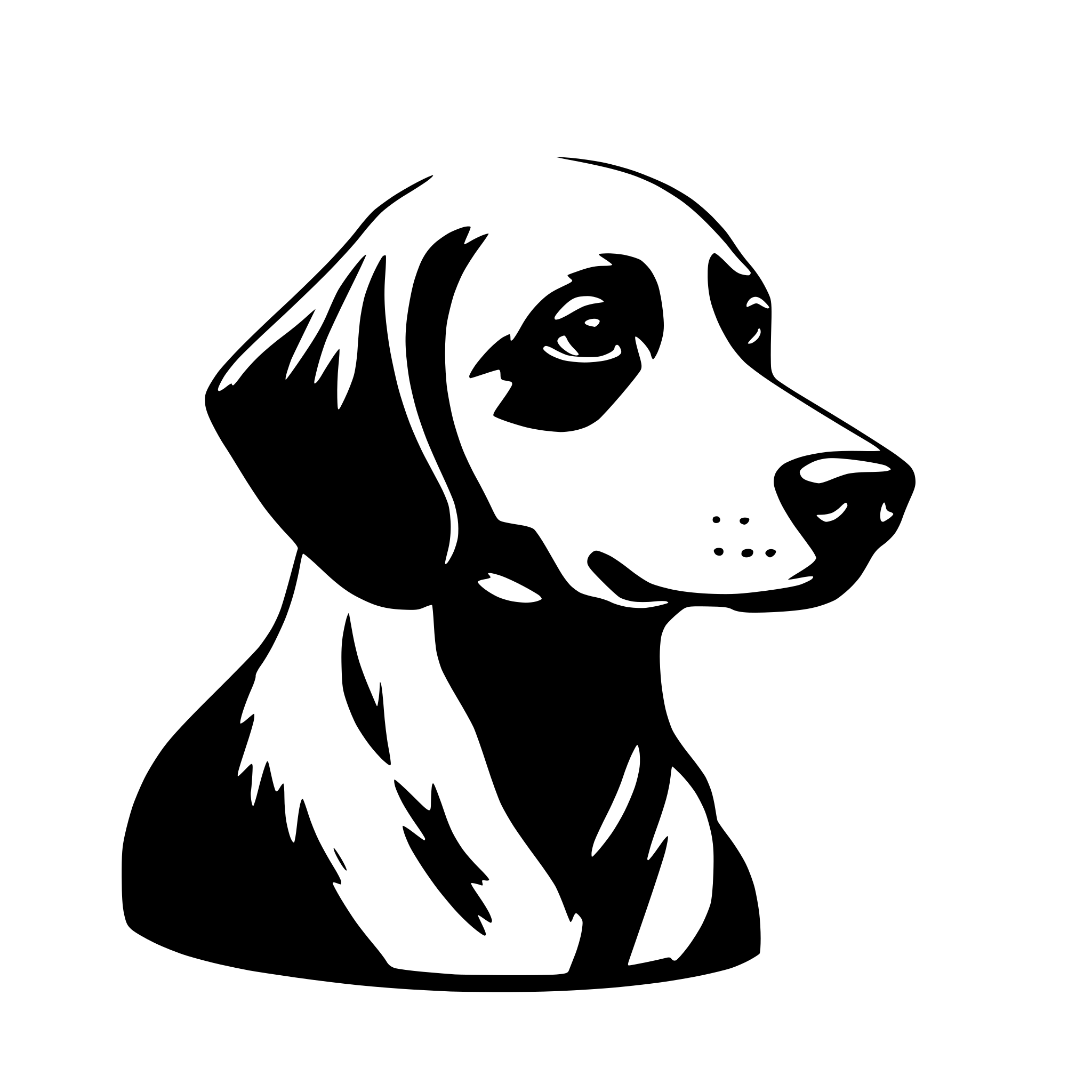 AI-generated SVG of 'Dog'