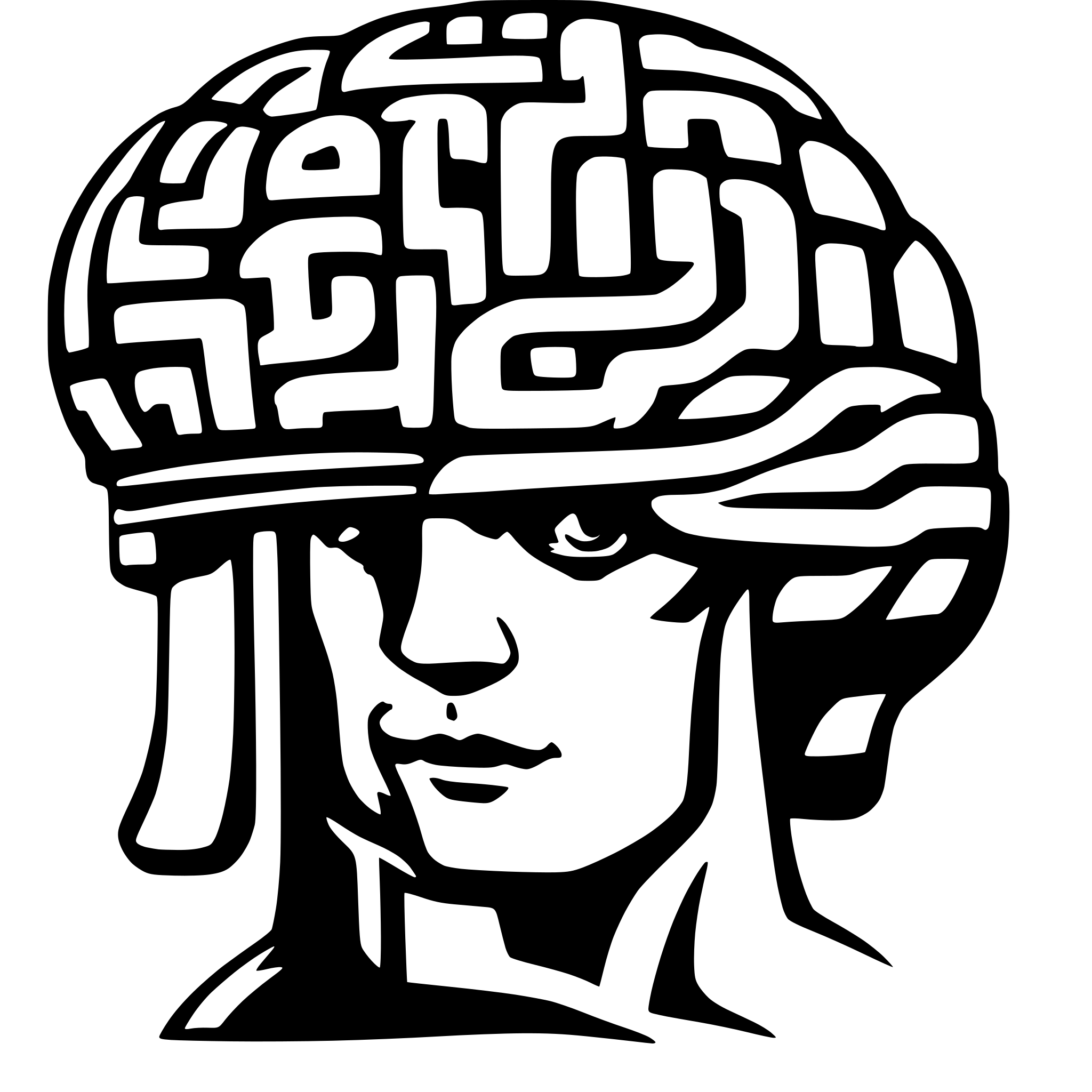 AI-generated SVG of 'A graphic showing a brain expanding with knowledge, contrasting with a brain that stays stagnant'