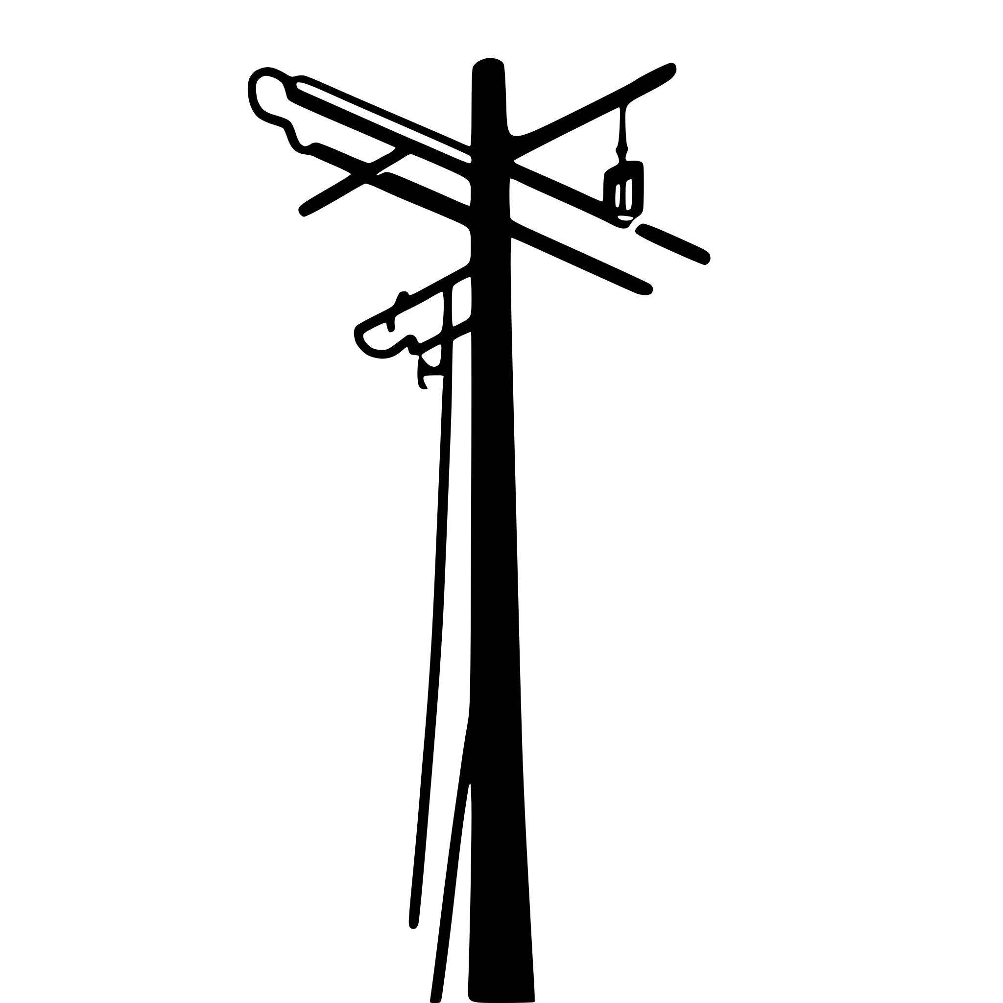 AI-generated SVG of 'electric grid pole'