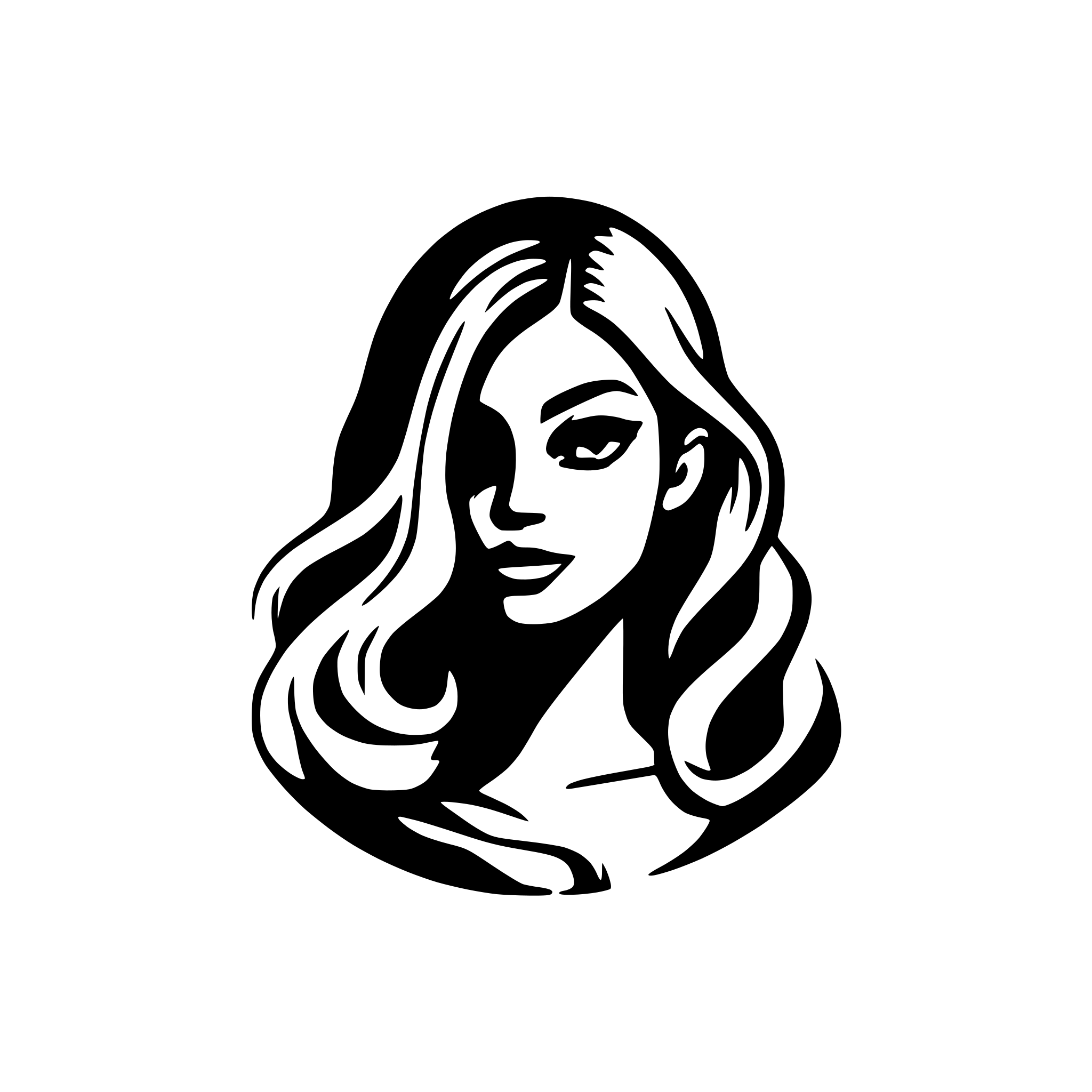 AI-generated SVG of a logo minimalista para "Muda Visual" muda é referente a troca e visual é referente a beleza, seja cabelo, maquiagem
