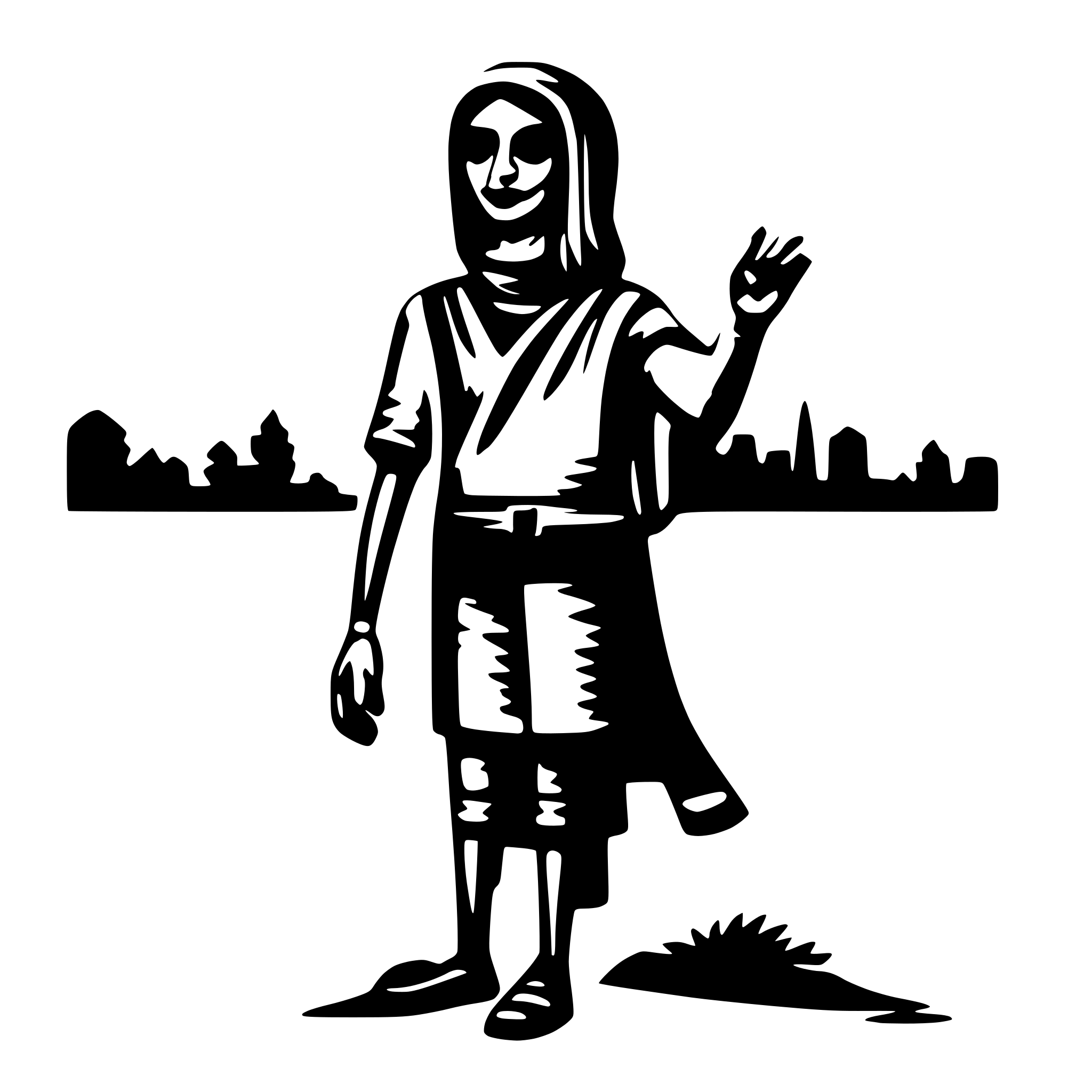 AI-generated SVG of 'slaad'
