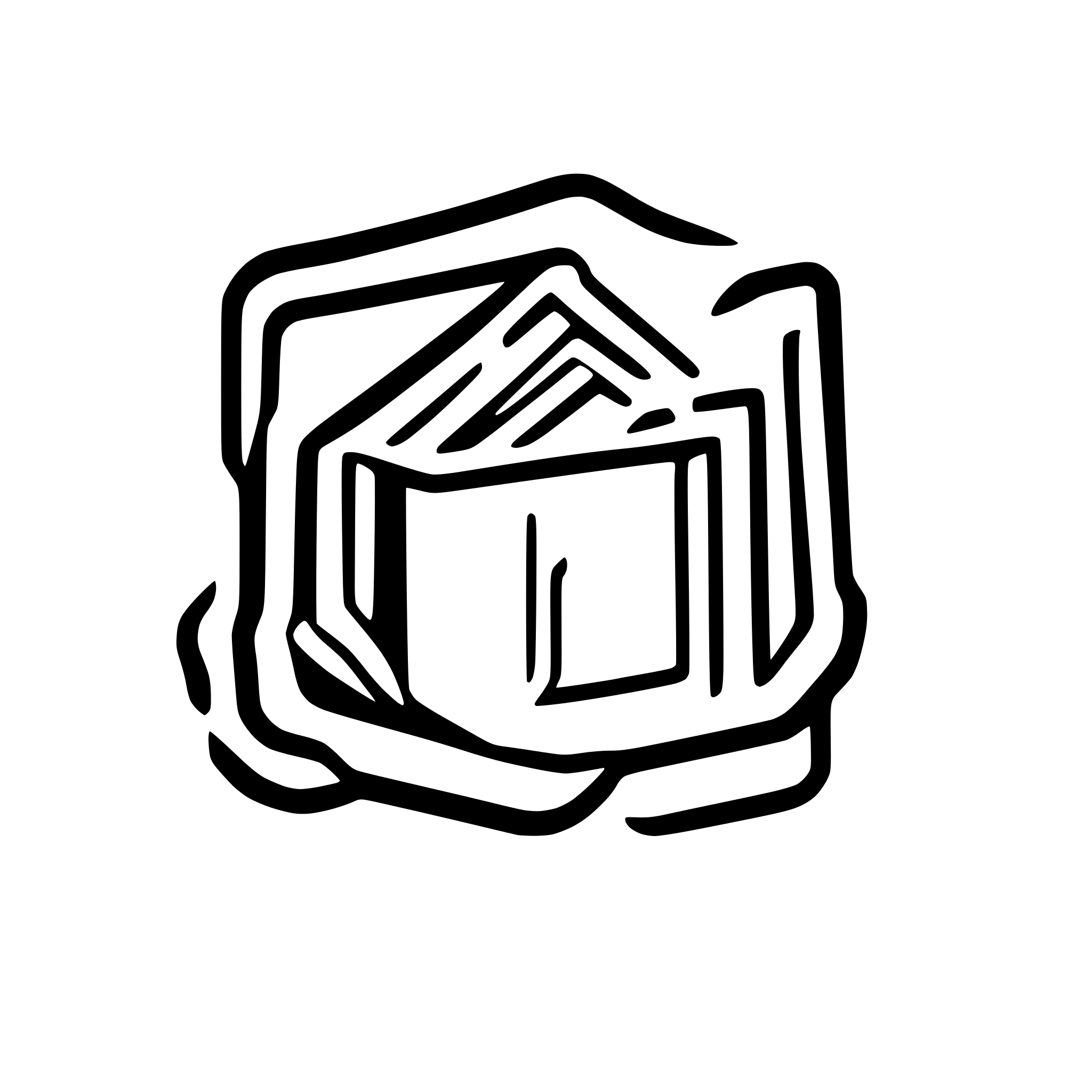 AI-generated SVG of a Crie uma imagem ou logotipo de um app que faz a  converção de  arquivos PDF em arquivo Excel. A imagem deve remeter aos síbolos do PDF e do Excel. Crie também em português um nome para esse app