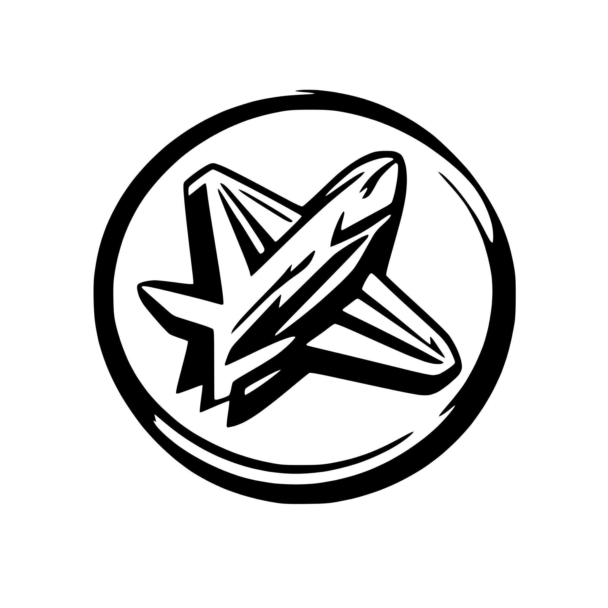 AI-generated SVG of 'jet flying'
