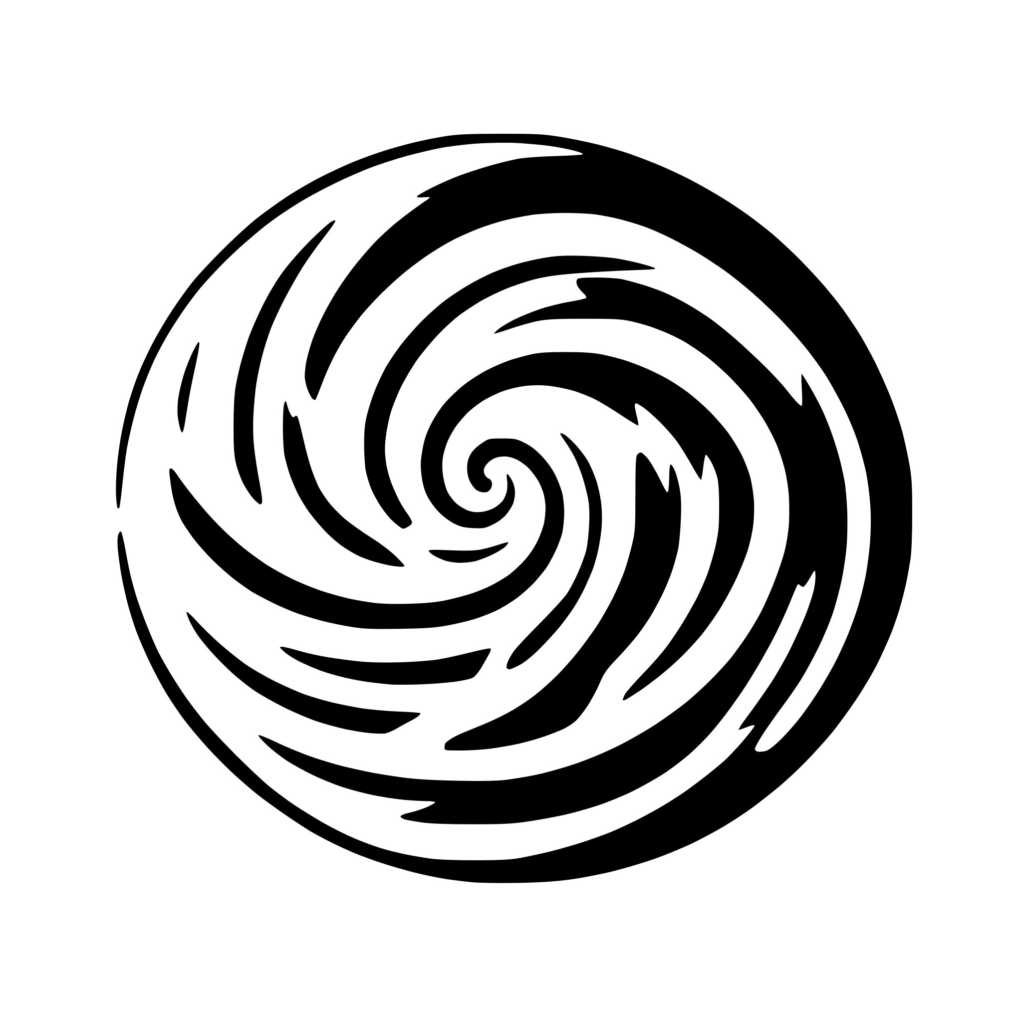 AI-generated SVG of 'Spiral galaxy'