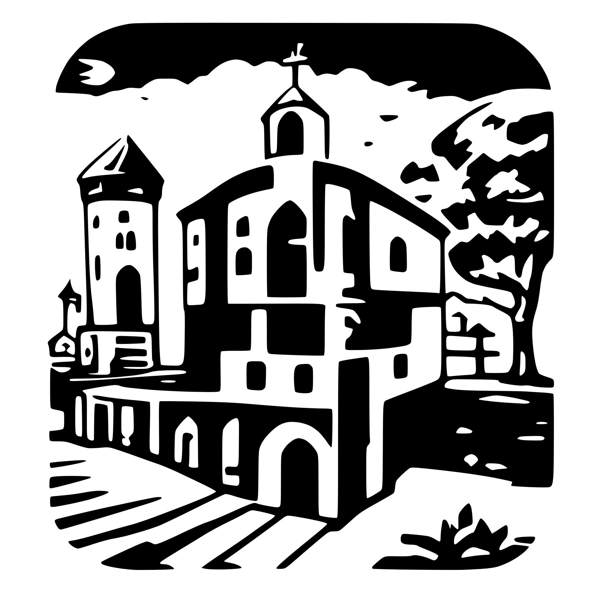 AI-generated SVG of 'starigrad mozaik'