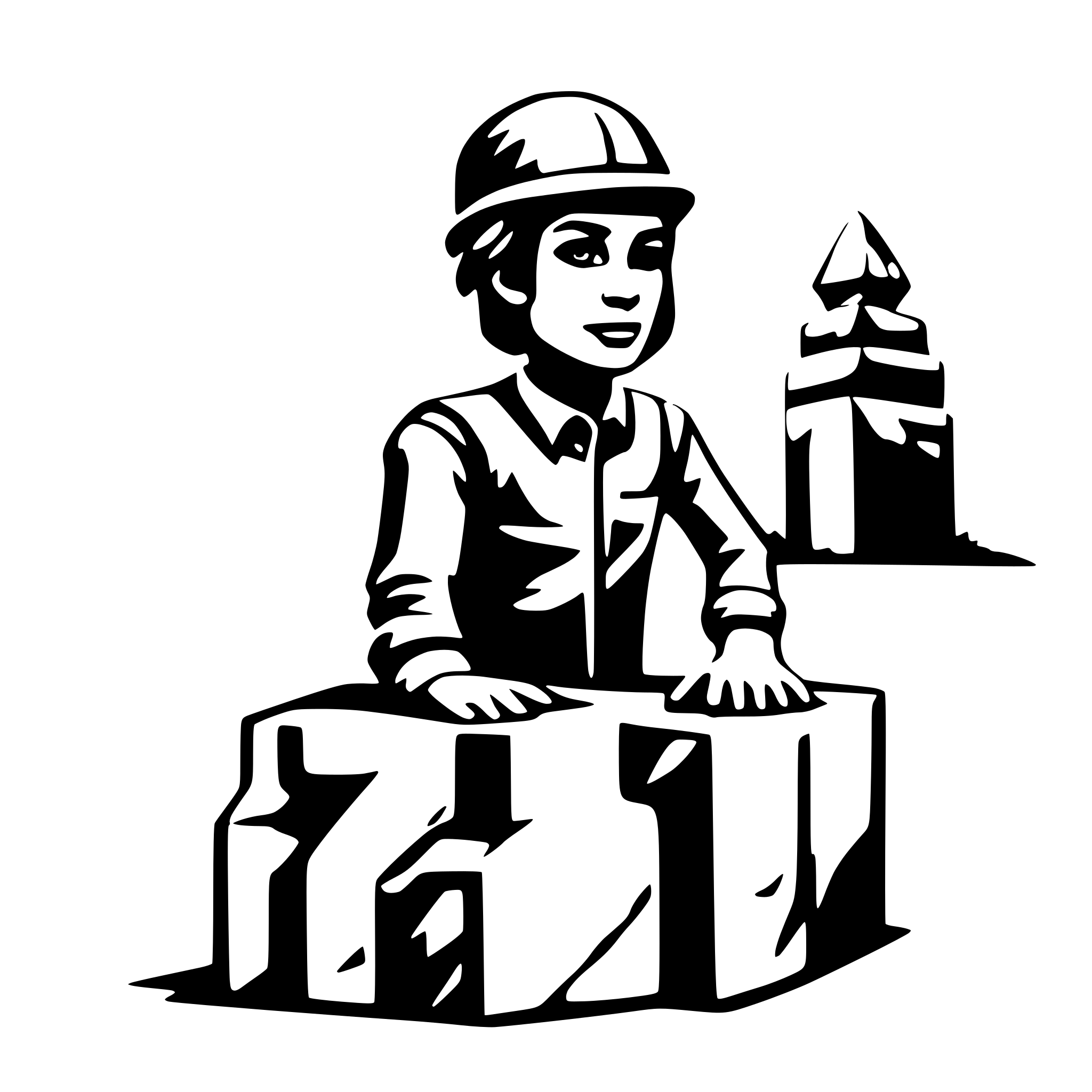 AI-generated SVG of 'Construtora Pedra Angular'