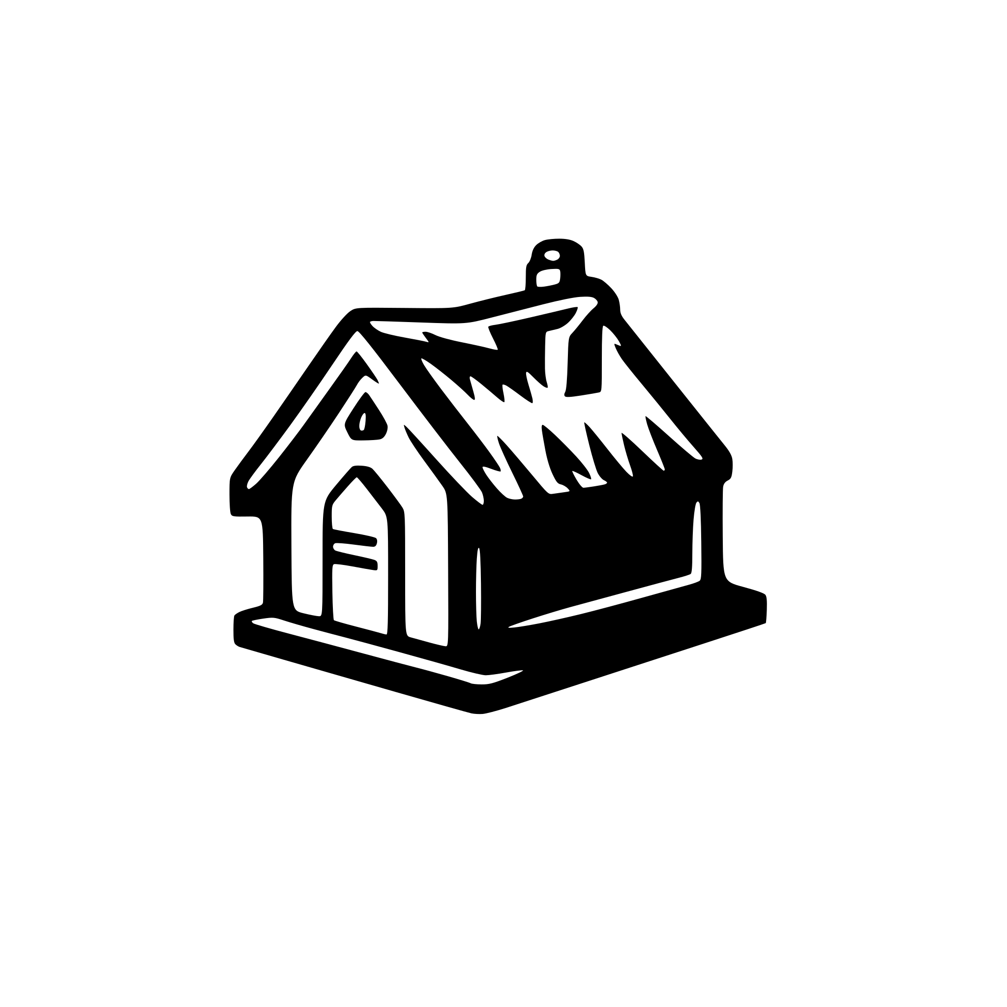 AI-generated SVG of a house roof