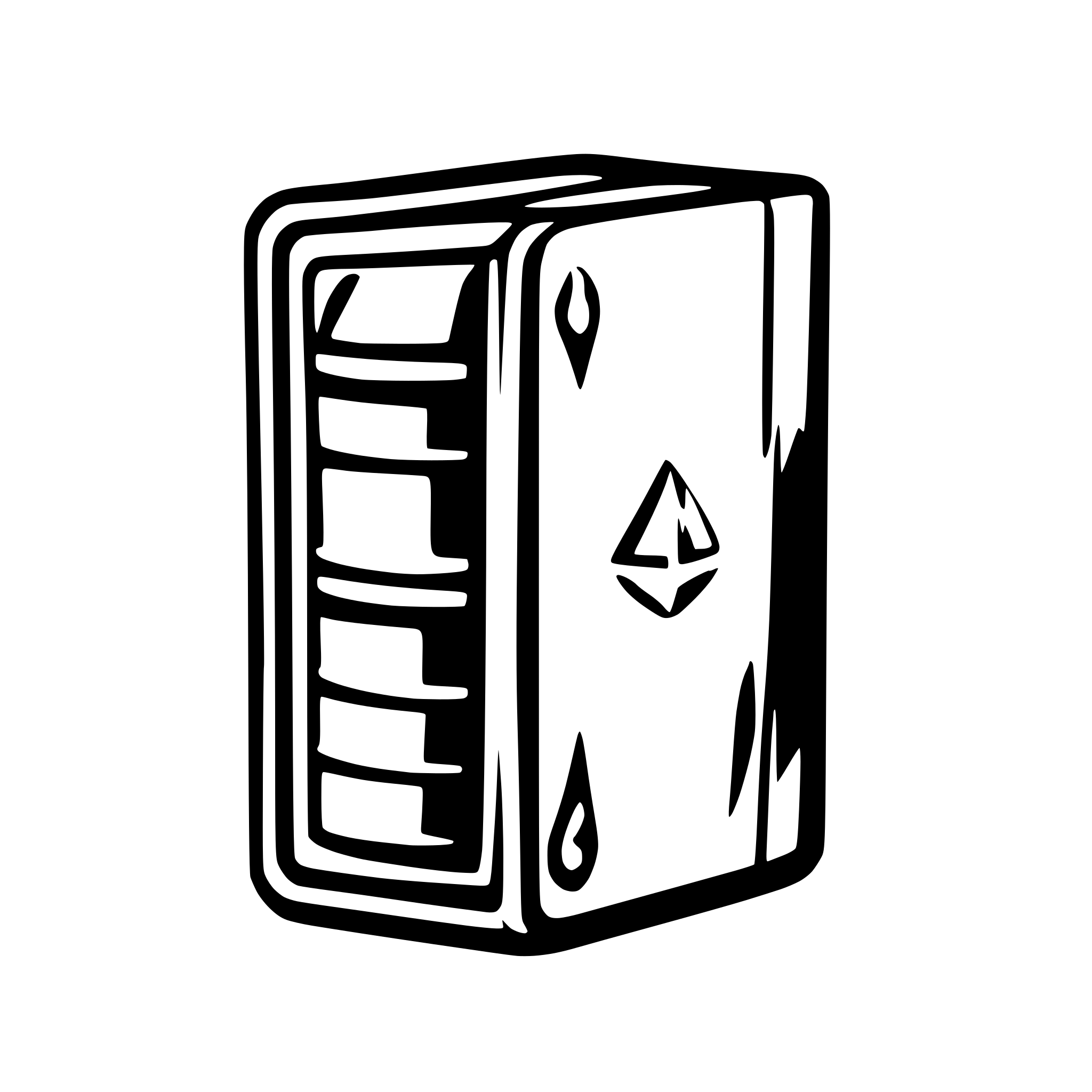 AI-generated SVG of 'the stygian library'