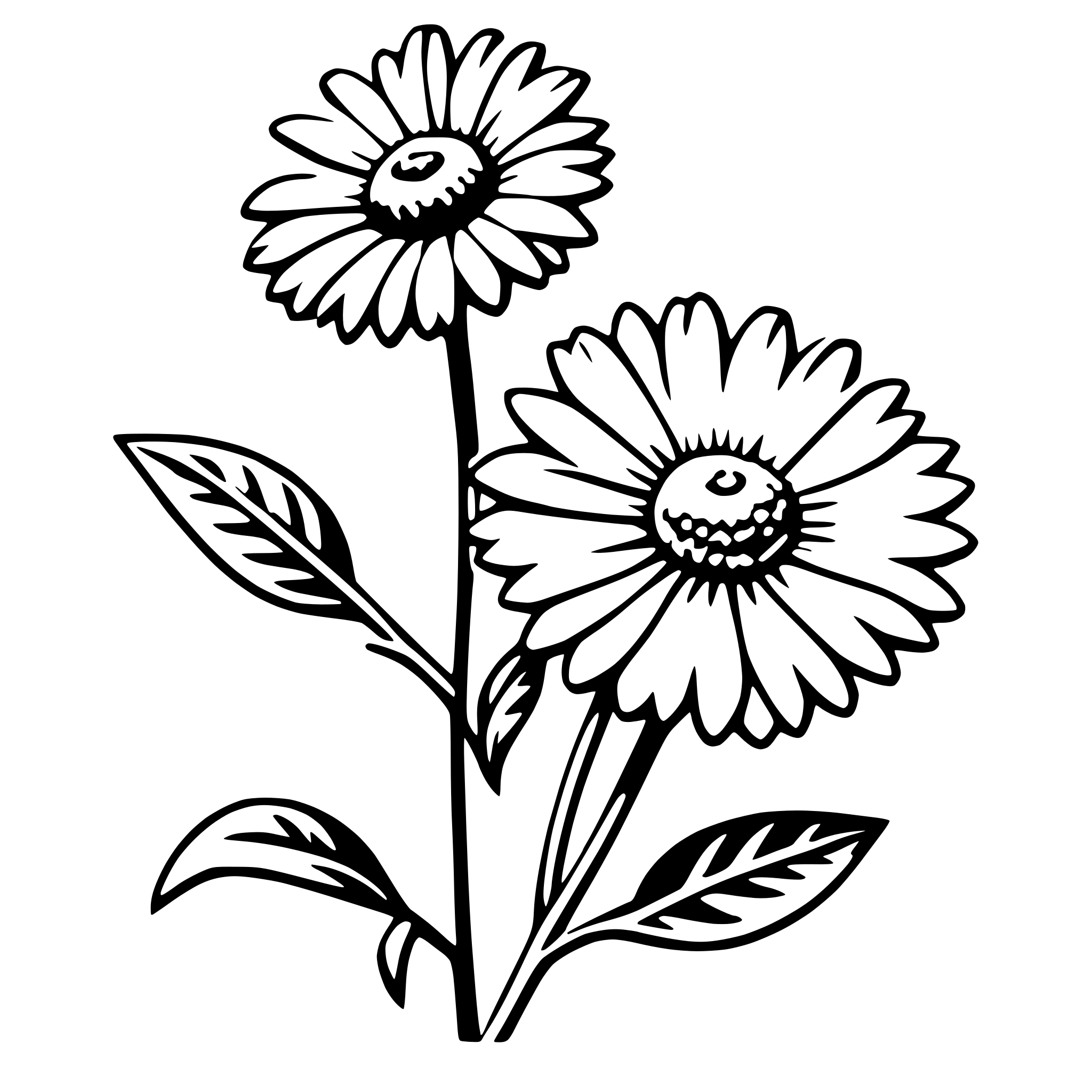 AI-generated SVG of 'aster'