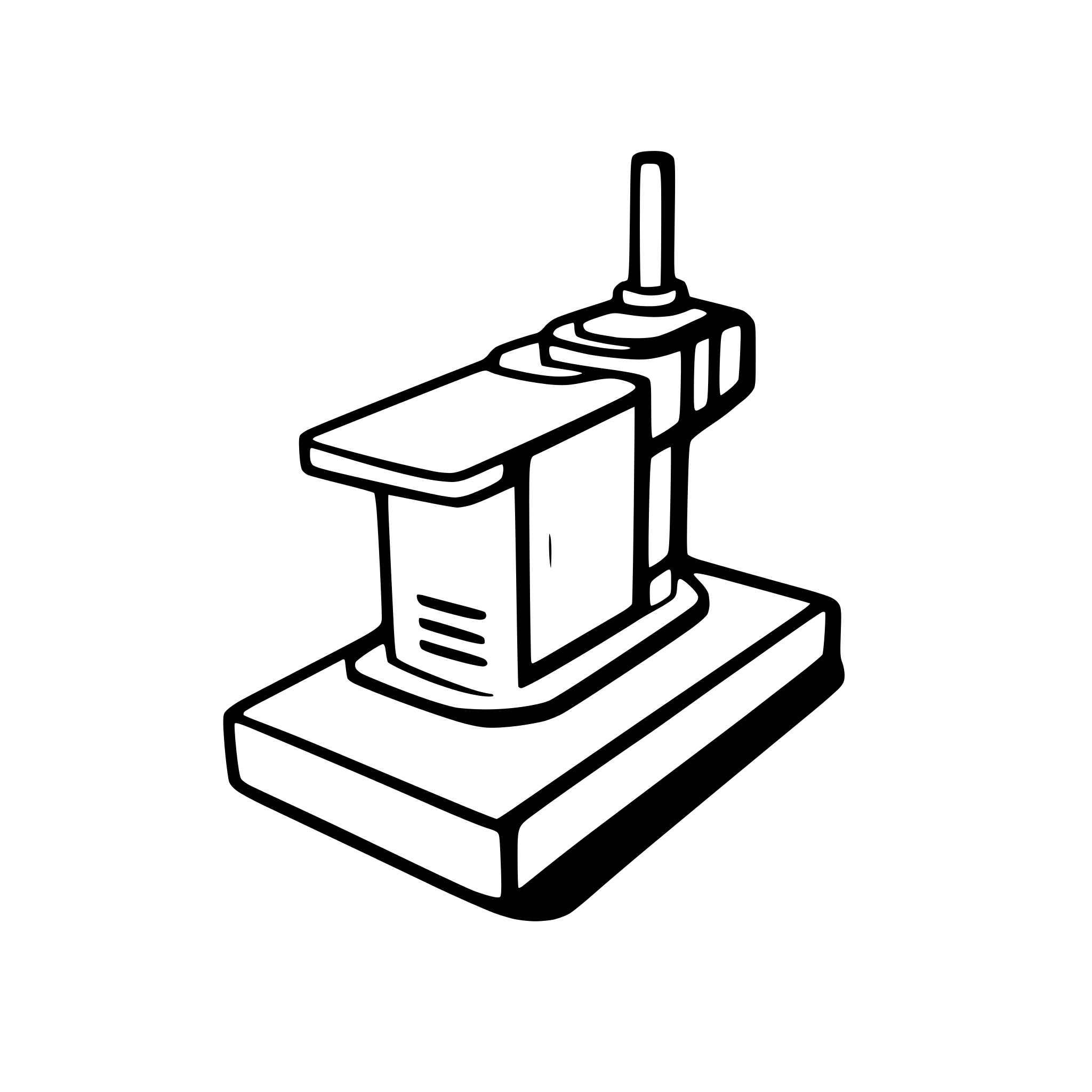 AI-generated SVG of 'a simple wood router'