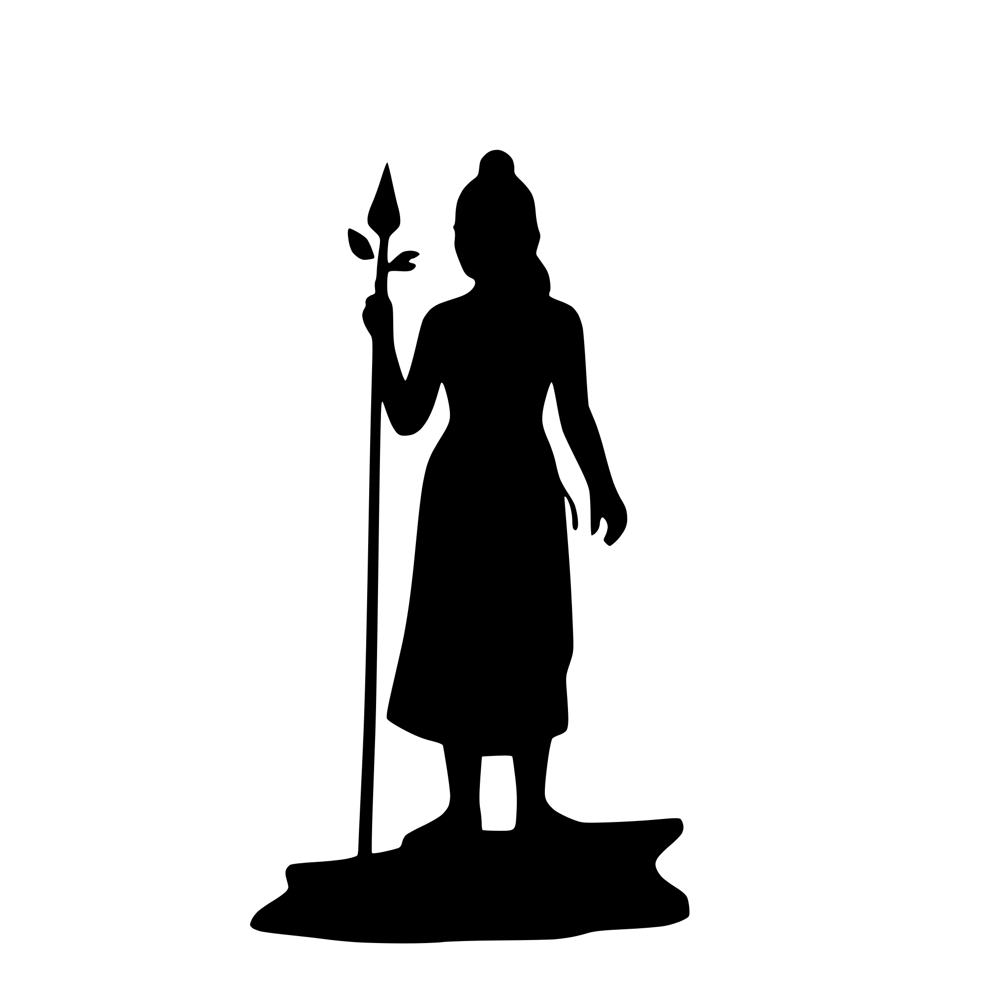 AI-generated SVG of a mahadev