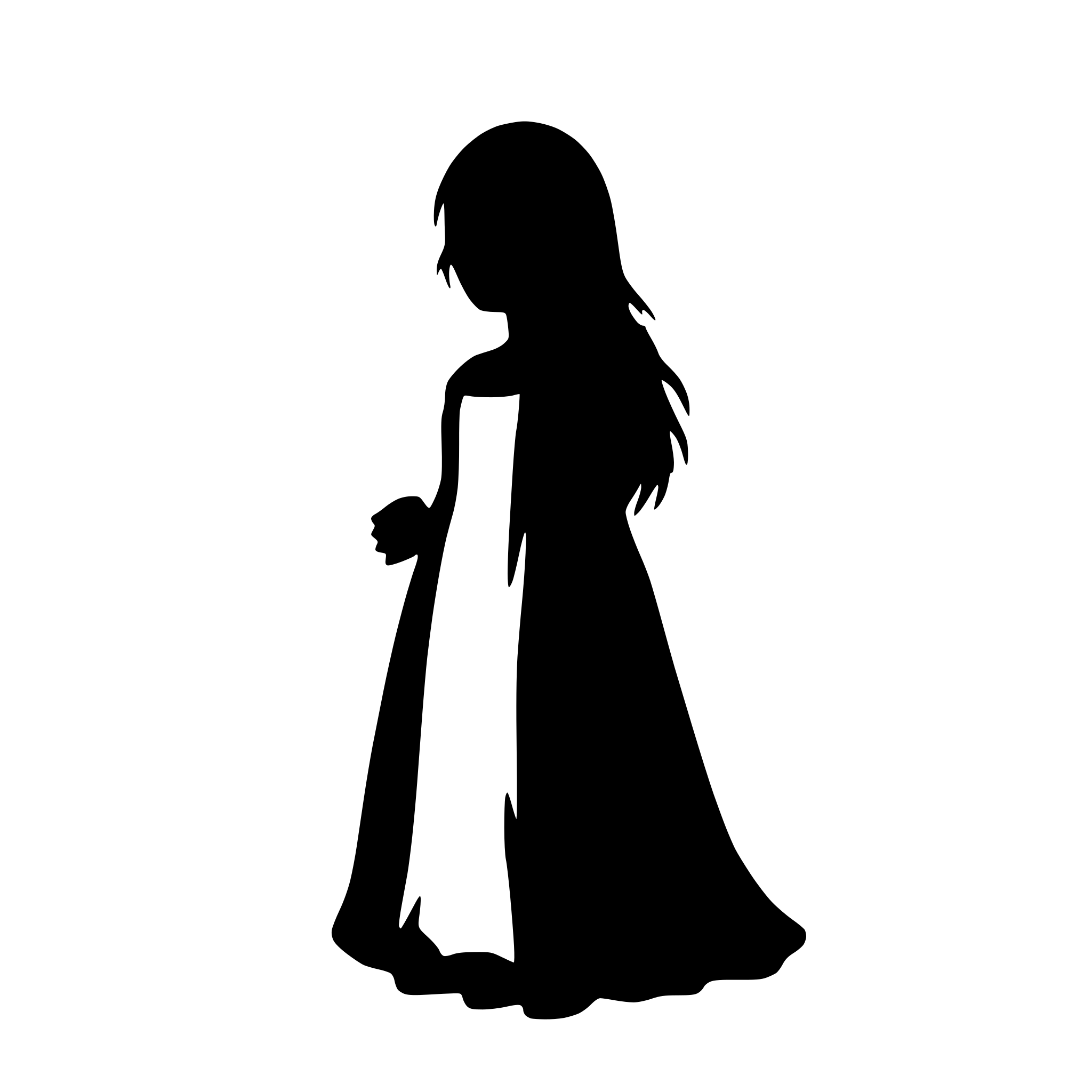 AI-generated SVG of a ghost