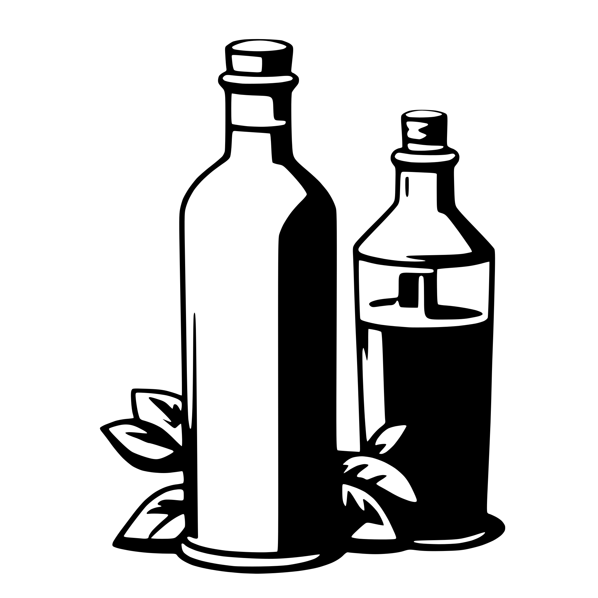 AI-generated SVG of 'bottle'