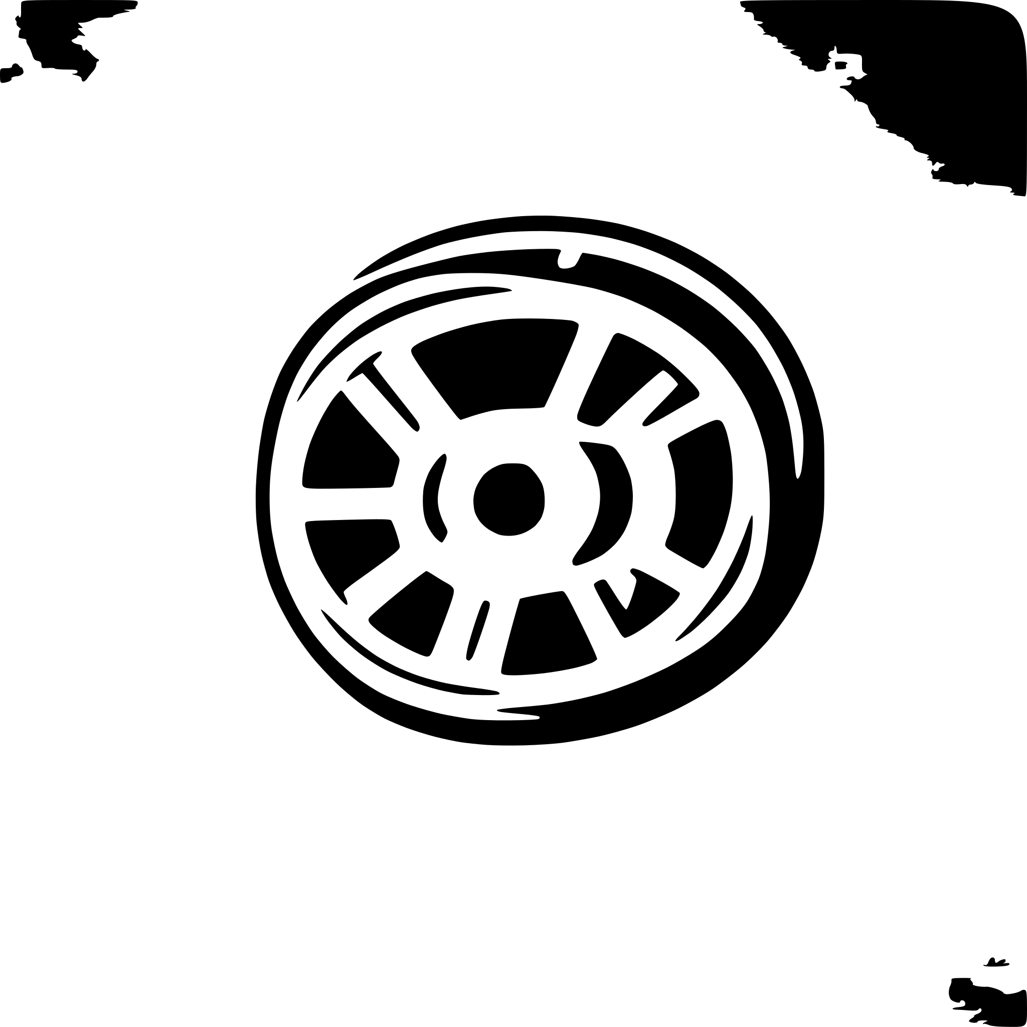 AI-generated SVG of a simple filament spool 3d printing