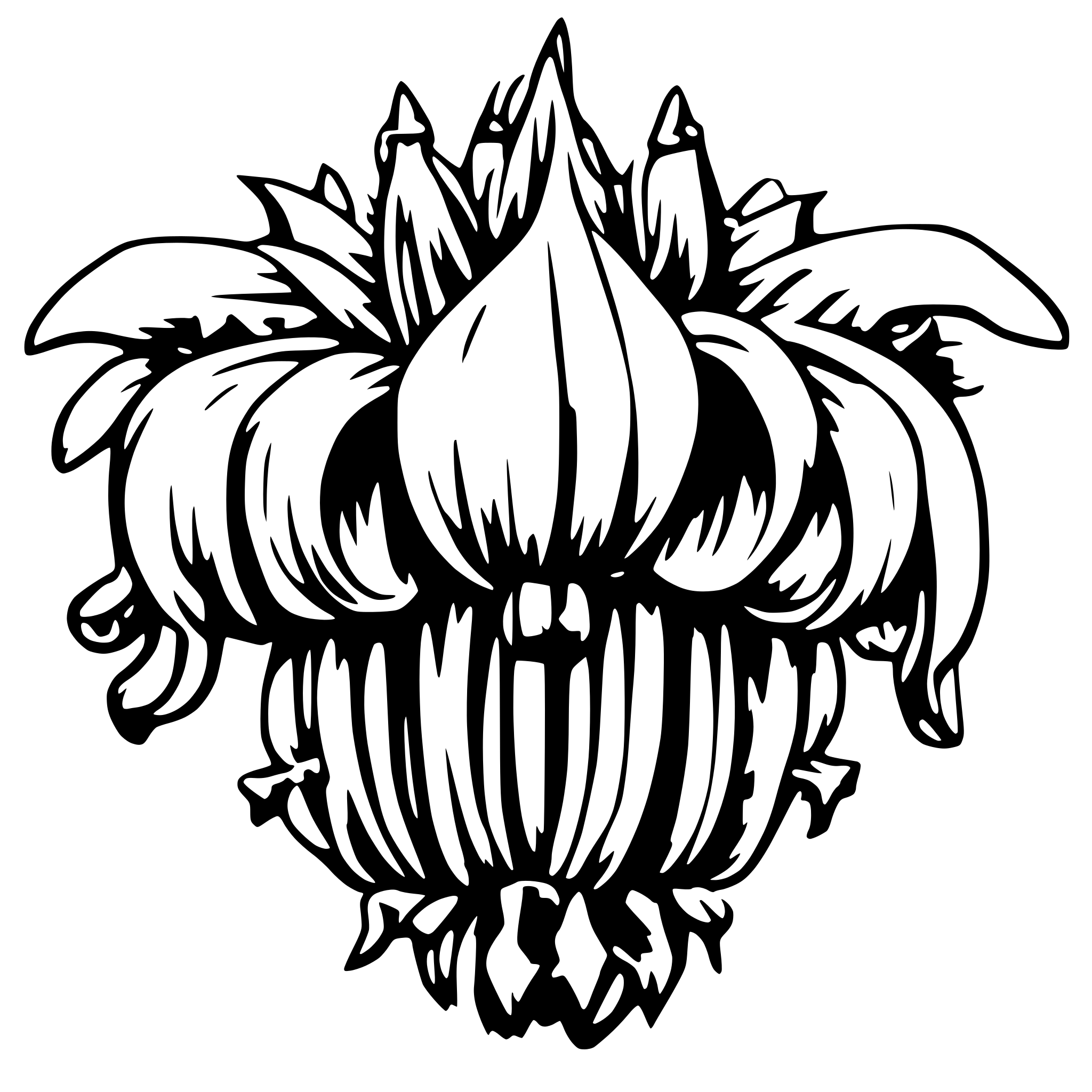 AI-generated SVG of 'Crown Imperial'