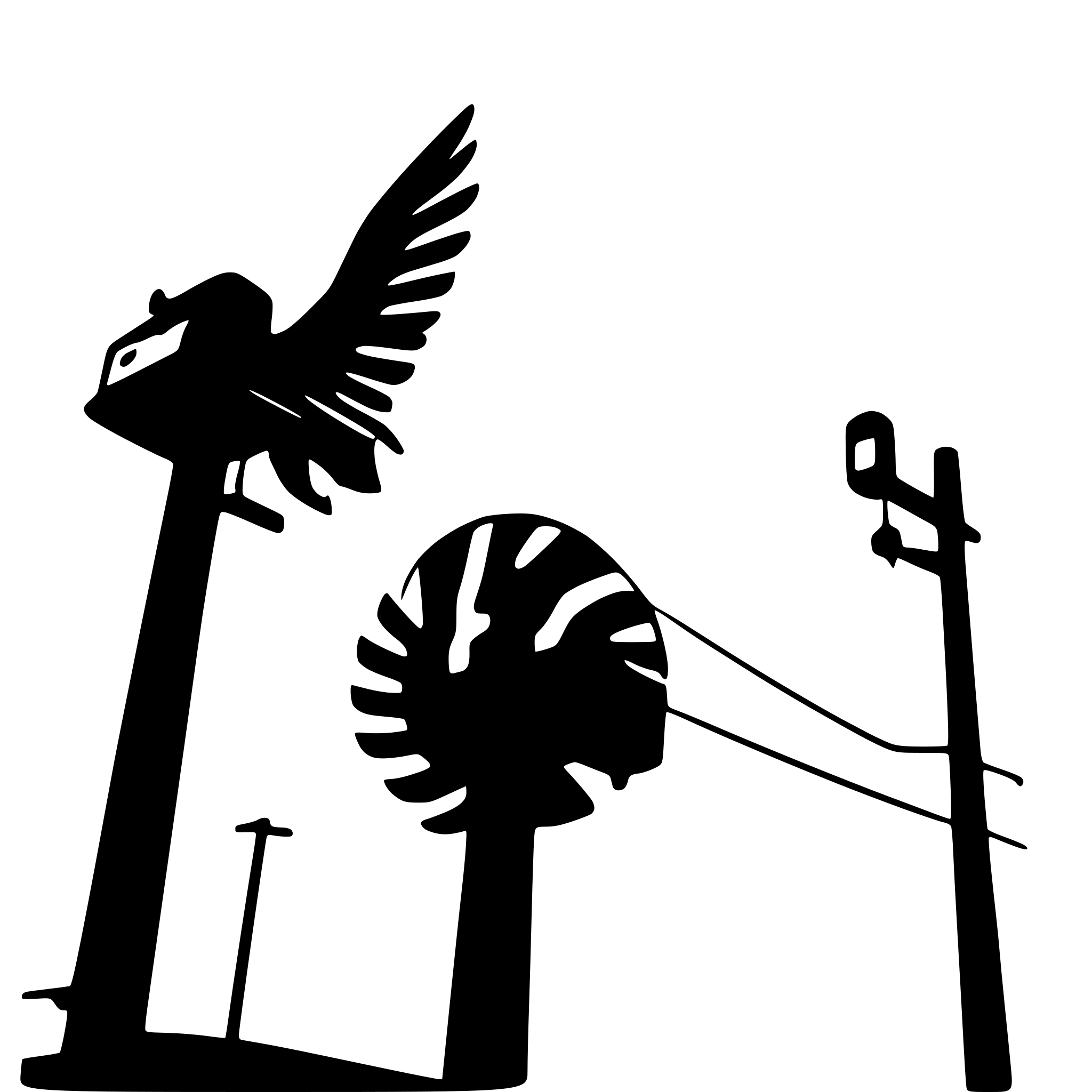 AI-generated SVG of a angle with wings flying in front of a substation