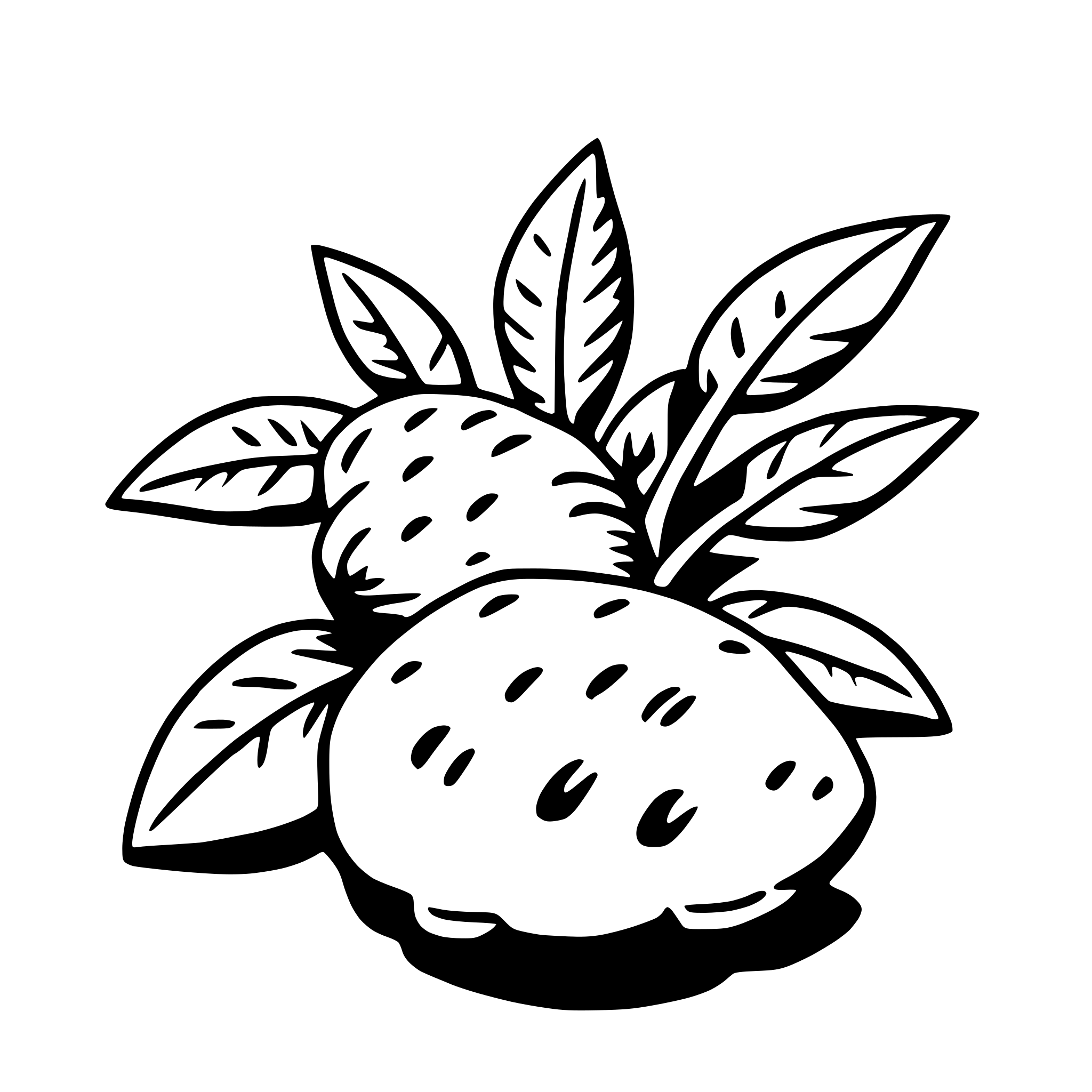 AI-generated SVG of a ginger