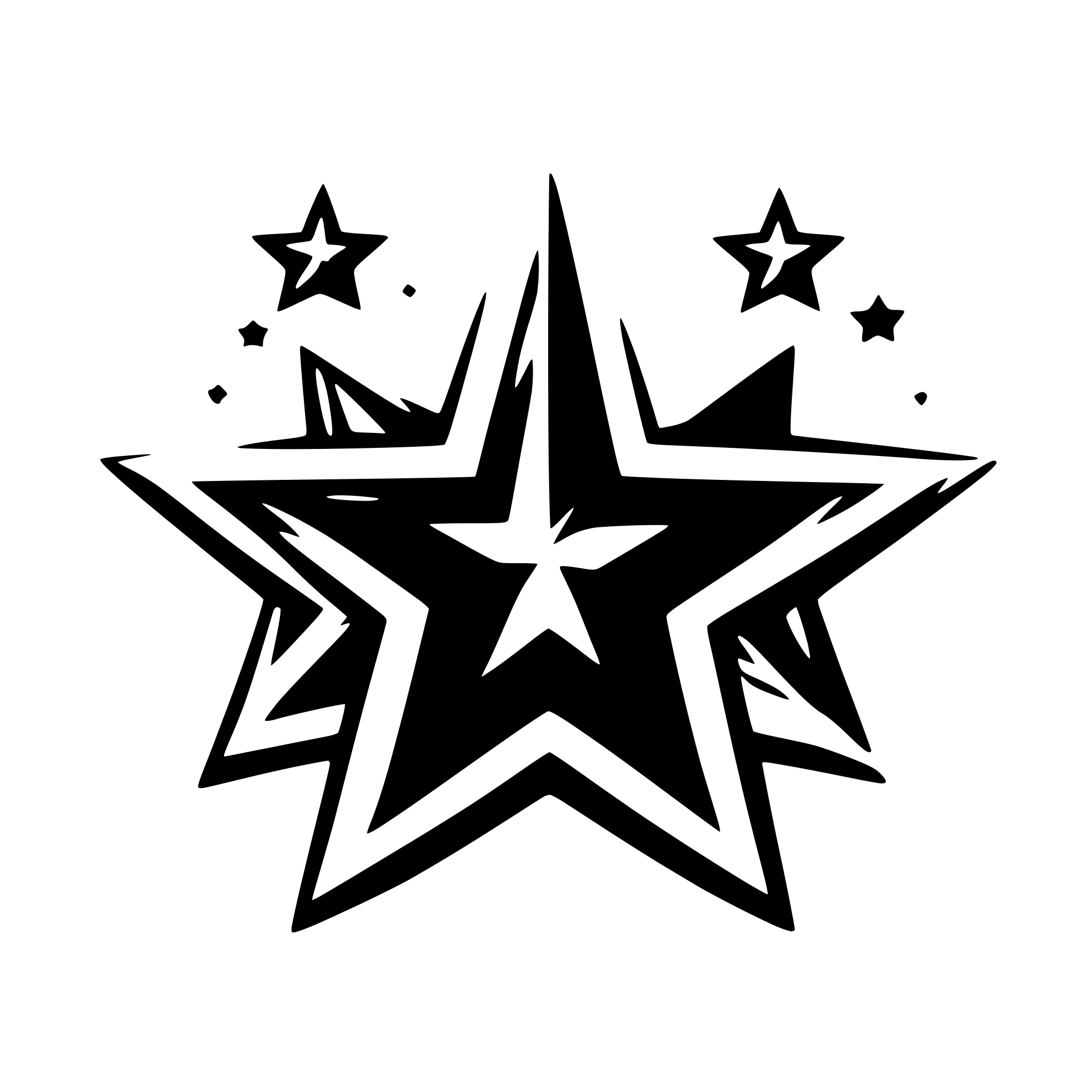 AI-generated SVG of '3 stars, sparkle, ai'