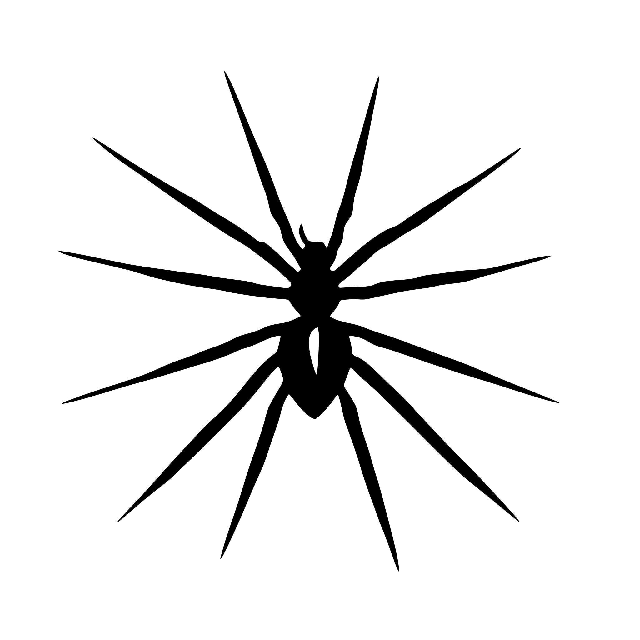 AI-generated SVG of 'Halloween spider in a spiderweb'