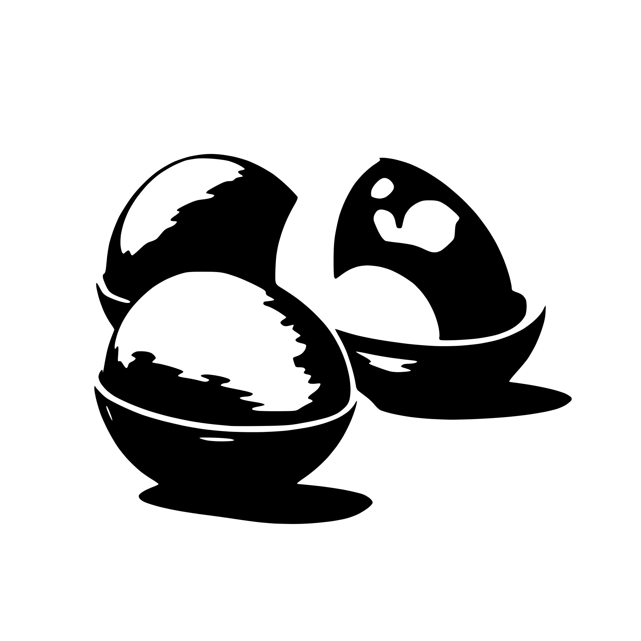 AI-generated SVG of '3 oeufs'